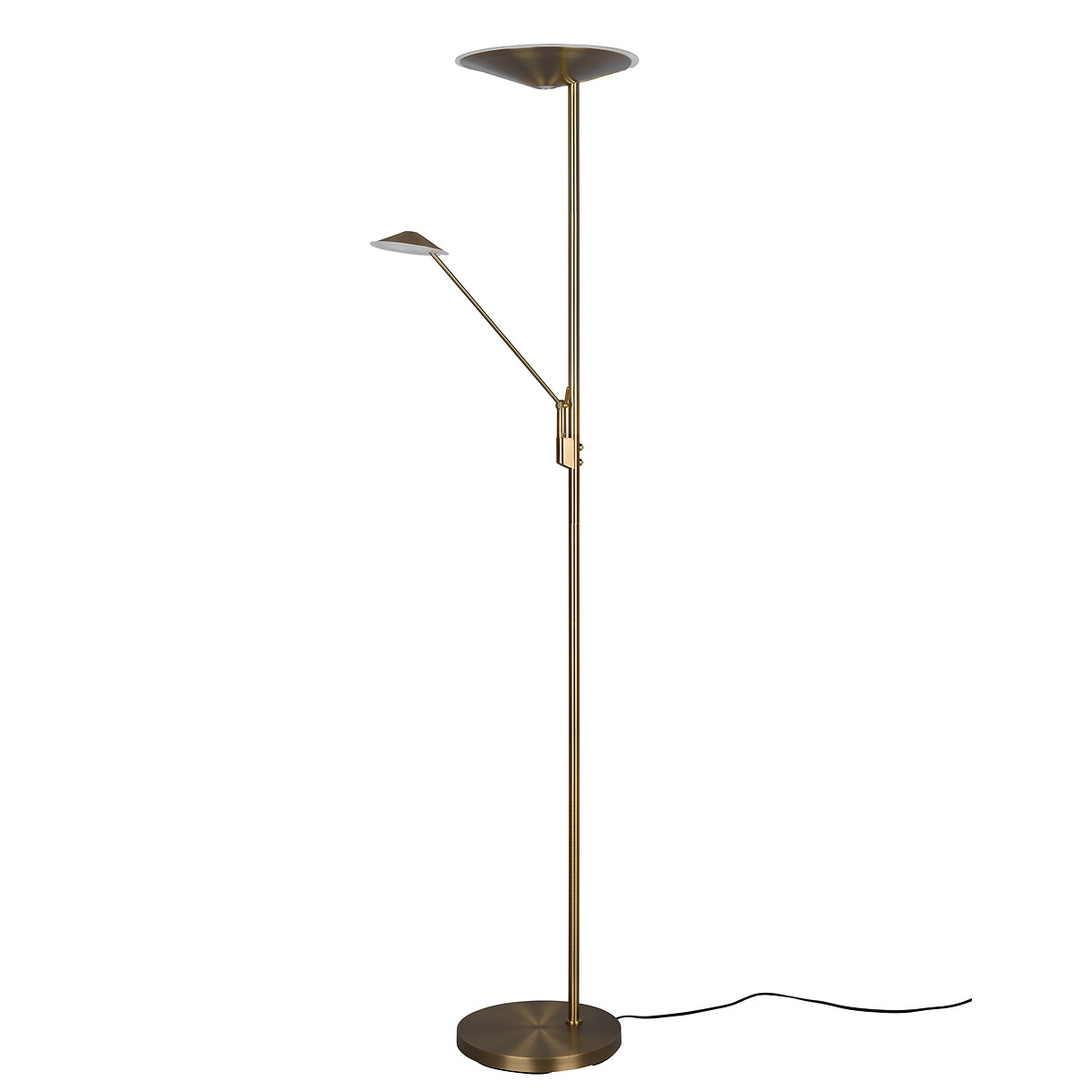 Candeeiro de pé Brantford, TRIO Lighting bronze, TRIO LIGHTING
