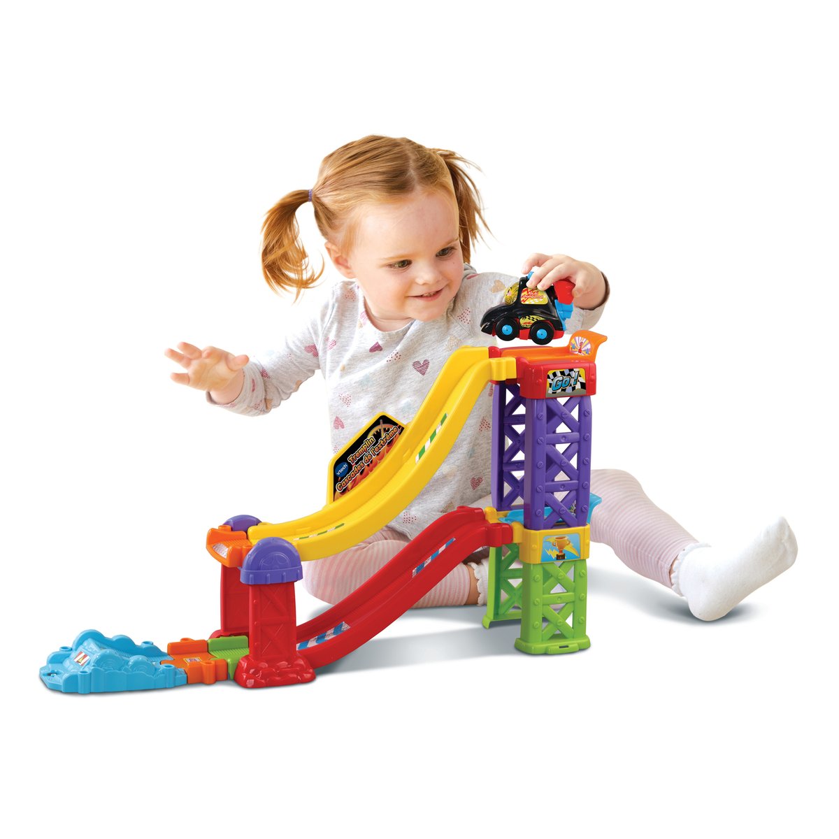 Tut tut bolides - tremplin cascades de l'extreme (+lucas, roi du championnat) couleur unique, VTECH