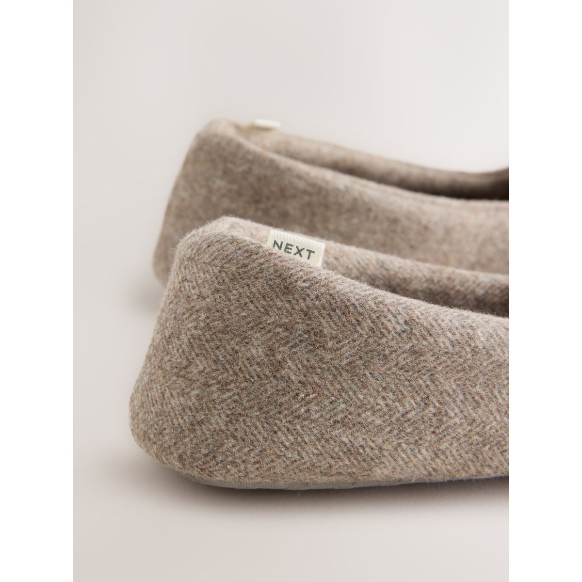 Chaussons ballerines mink/marron, NEXT