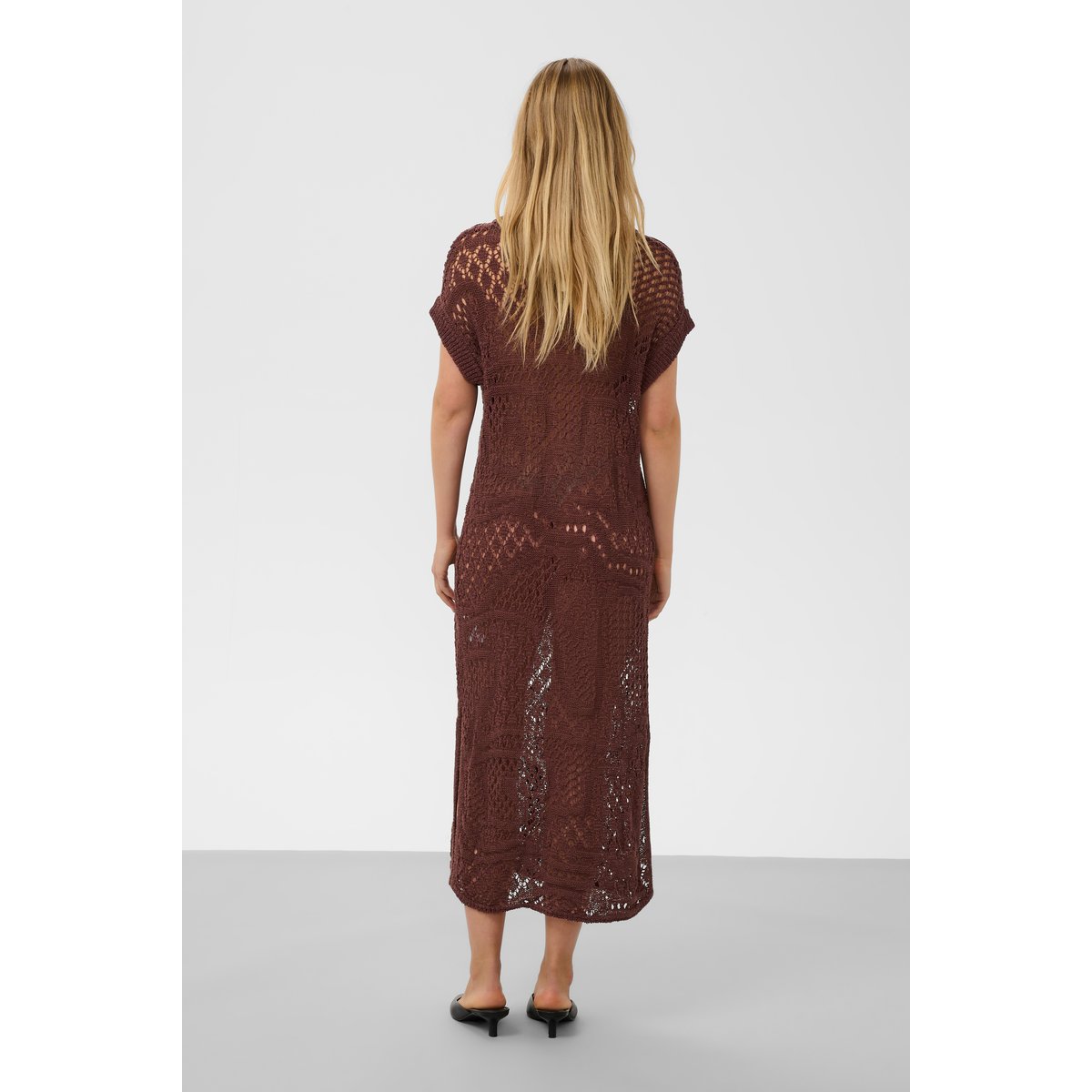 Robe marron brown stone, SOAKED IN LUXURY