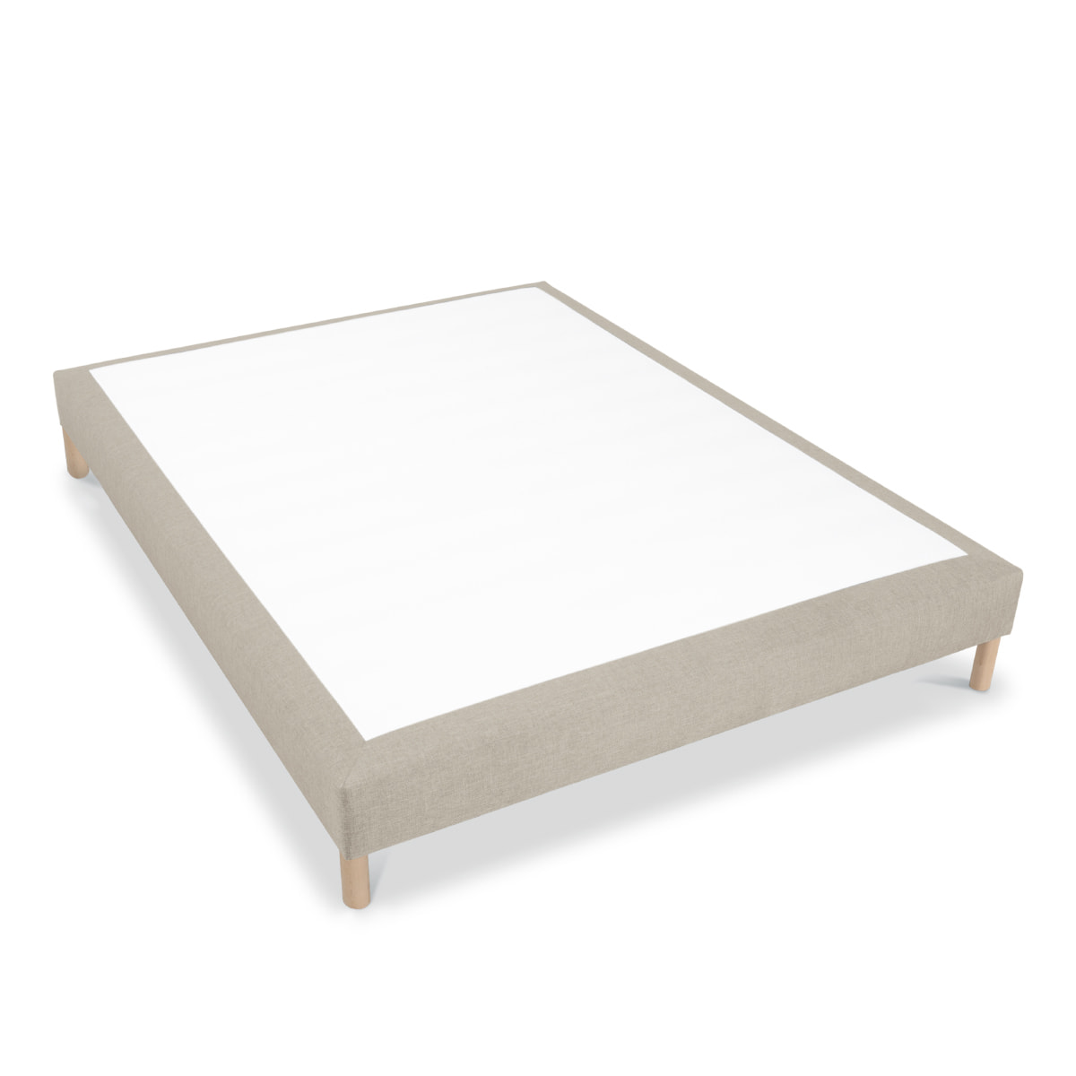 Sommier tapissier Tissu SISAL sable, BELLECOUR
