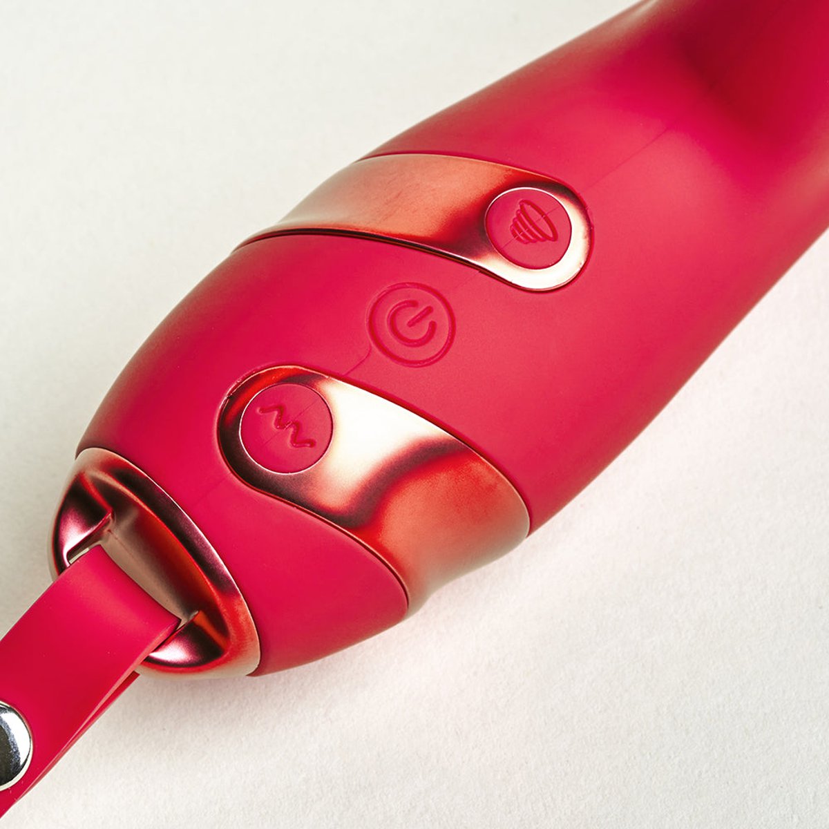 Stimulateur Clitoridien Rabbit Bali rouge, HYYO