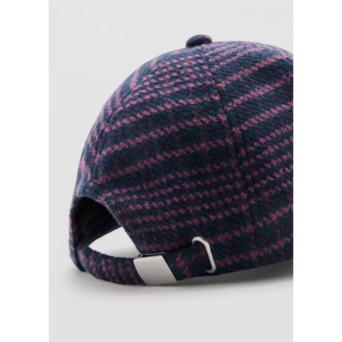 Casquette en drap de laine brodée bleu marine, MANGO KIDS