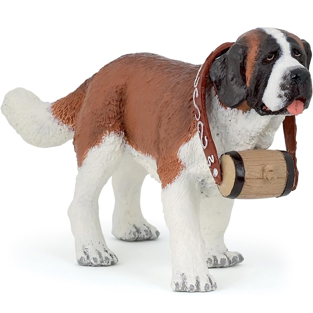 Figurine Saint-Bernard marron, PAPO