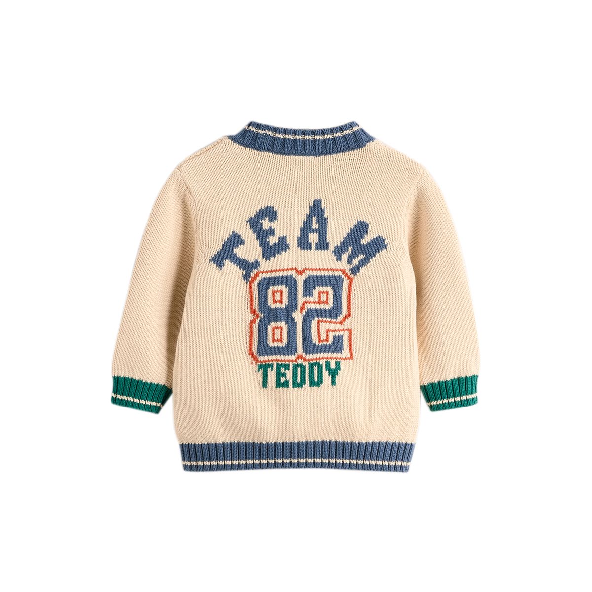Cardigan 100 % coton ours varsity, NEXT