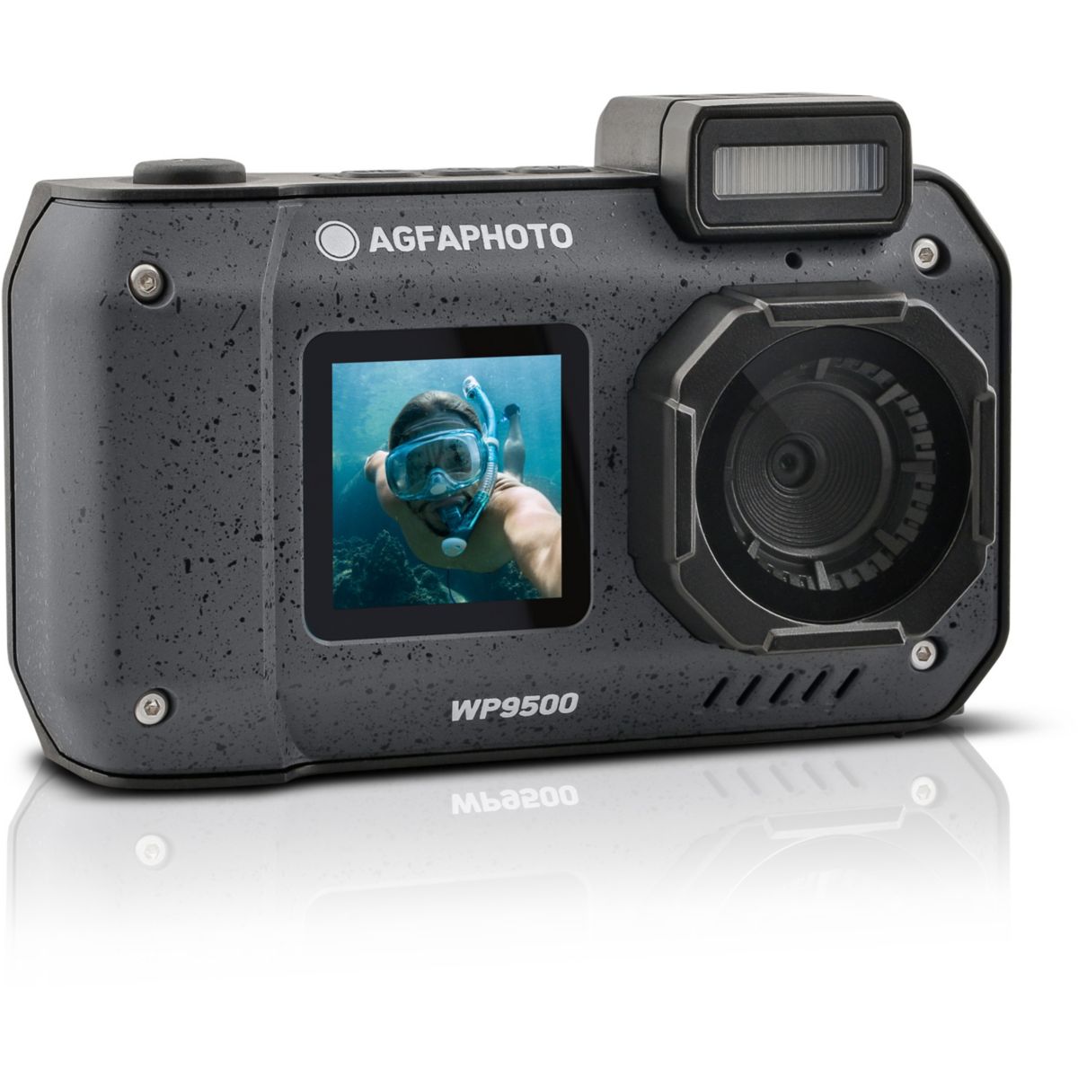 Appareil photo Compact Realishot Waterproof WP9500 Noir couleur unique, AGFA