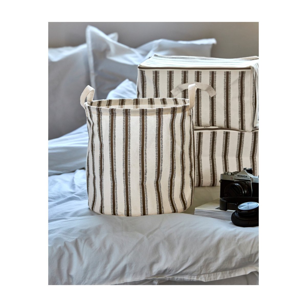 Panier de rangement Vibes 30 cm brown, HOUSE DOCTOR
