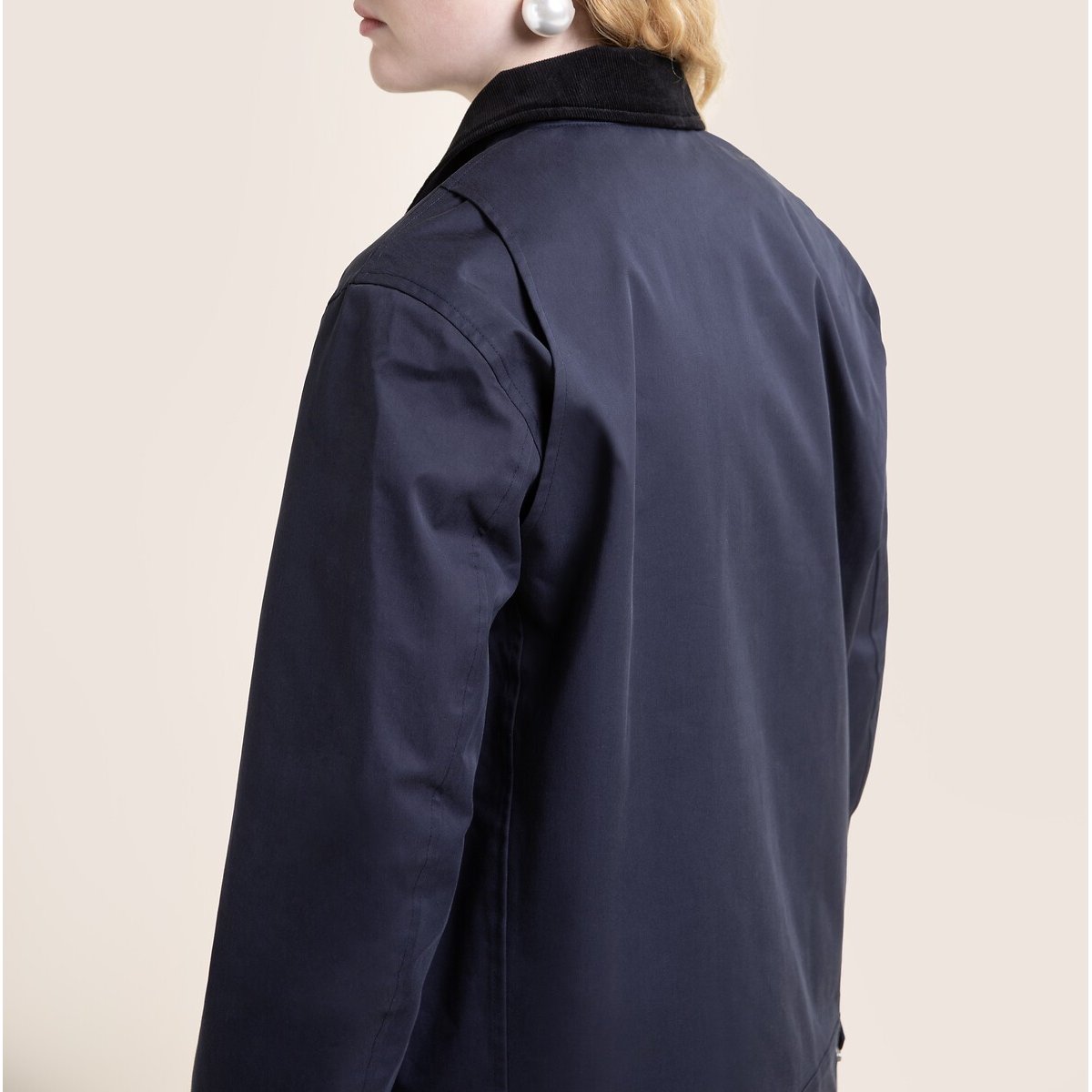 Veste imperméable à brandebourgs, CARNOT indigo, FLOTTE