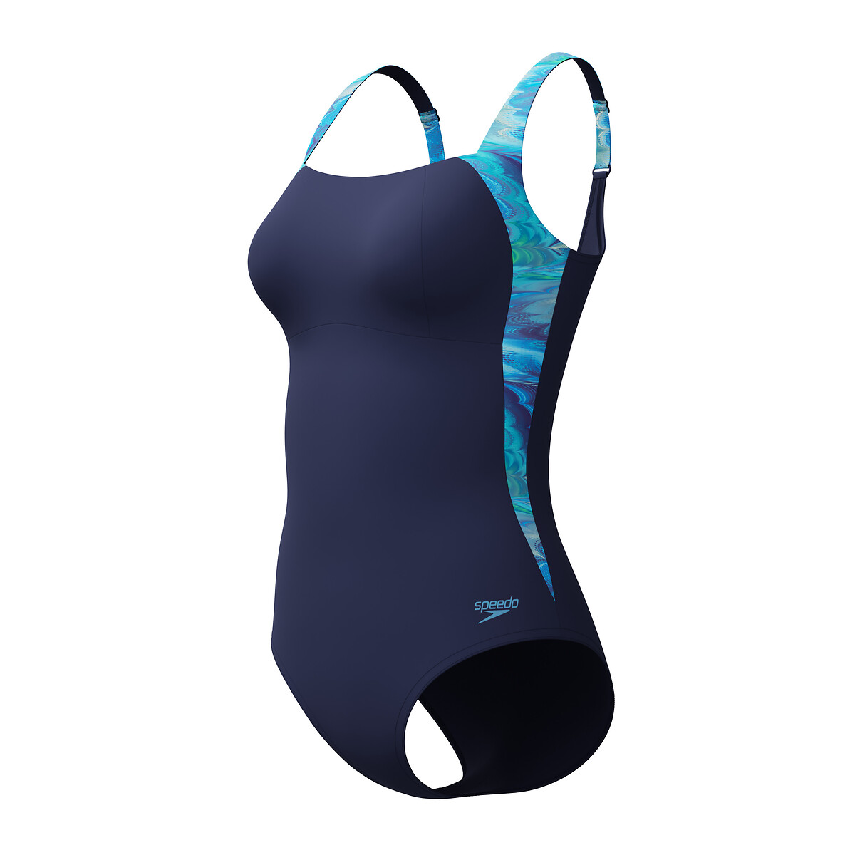 LUNA LUSTRE badpak marineblauw, SPEEDO