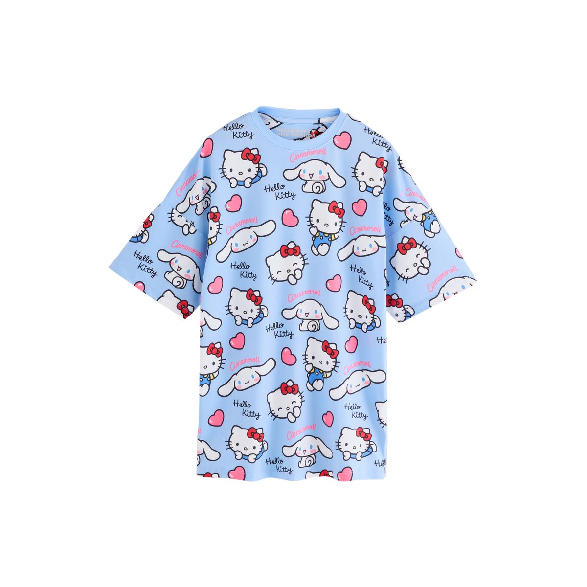 Chemises de nuit hello kitty, lot 2 rose/bleu, NEXT