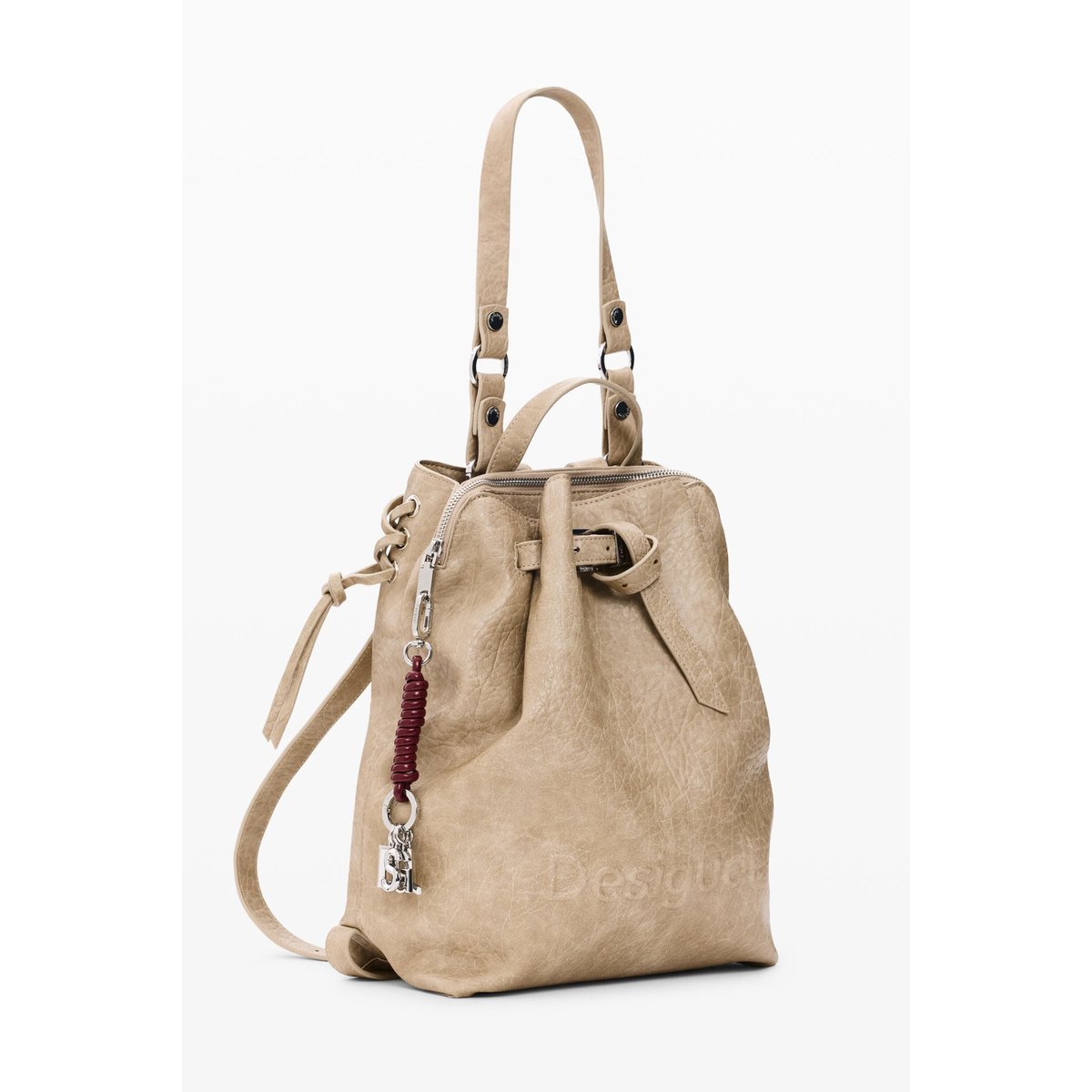 Sac à dos moyen beige, DESIGUAL