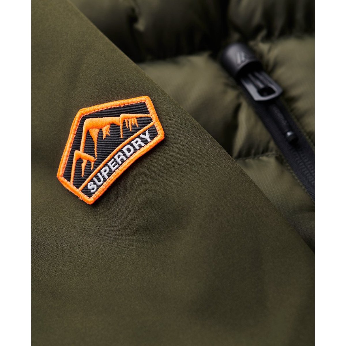 Veste Storm Softshell Hybrid kaki militaire, SUPERDRY