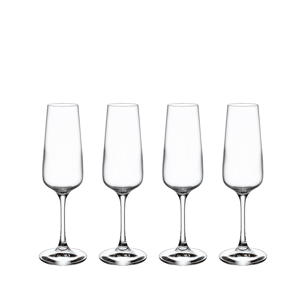 Flûte À Champagne Set 4Pcs OVID transparent, VILLEROY & BOCH