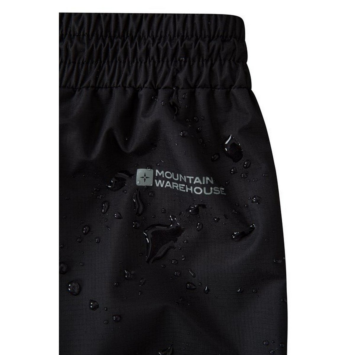 Pantalon de pluie DOWNPOUR noir, MOUNTAIN WAREHOUSE