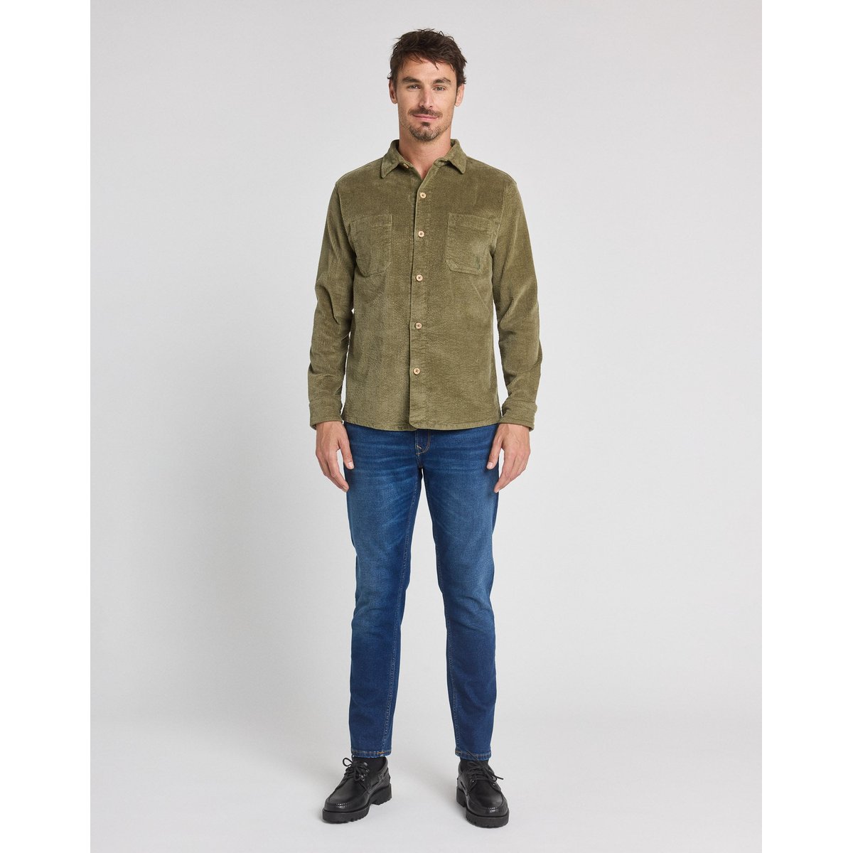 PANTALON REGULAR KING bleu foncé, PULLIN