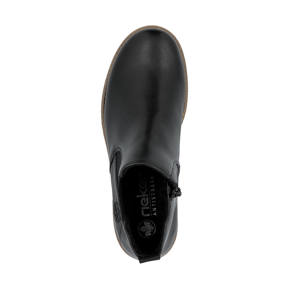 Bottine Cuir noir, RIEKER