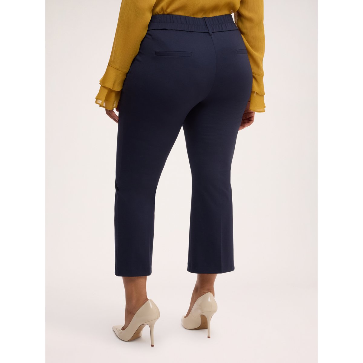 Pantalon Kick Flare bleu, FIORELLA RUBINO