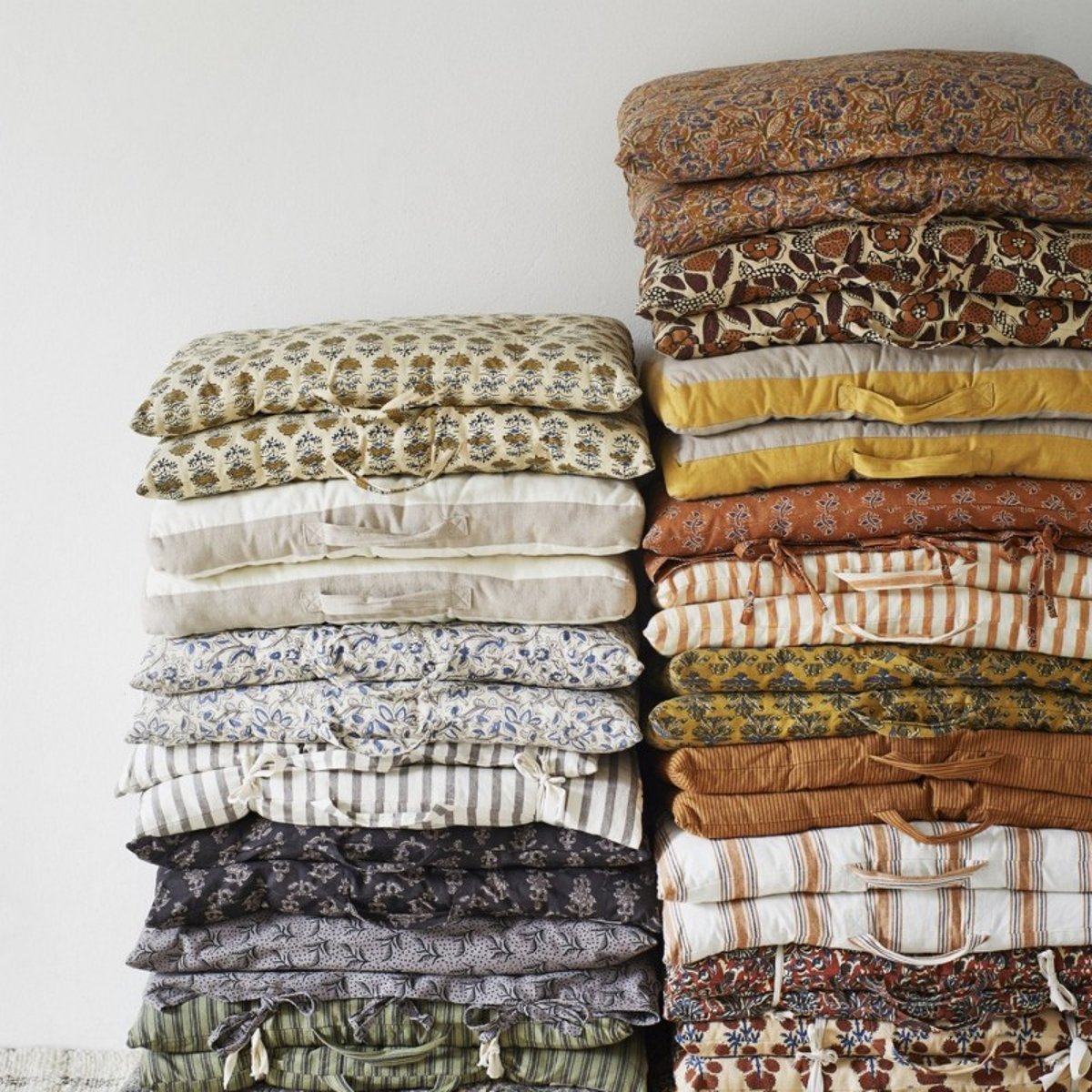 Matelas de sol coton imprimé vert, MADAM STOLTZ