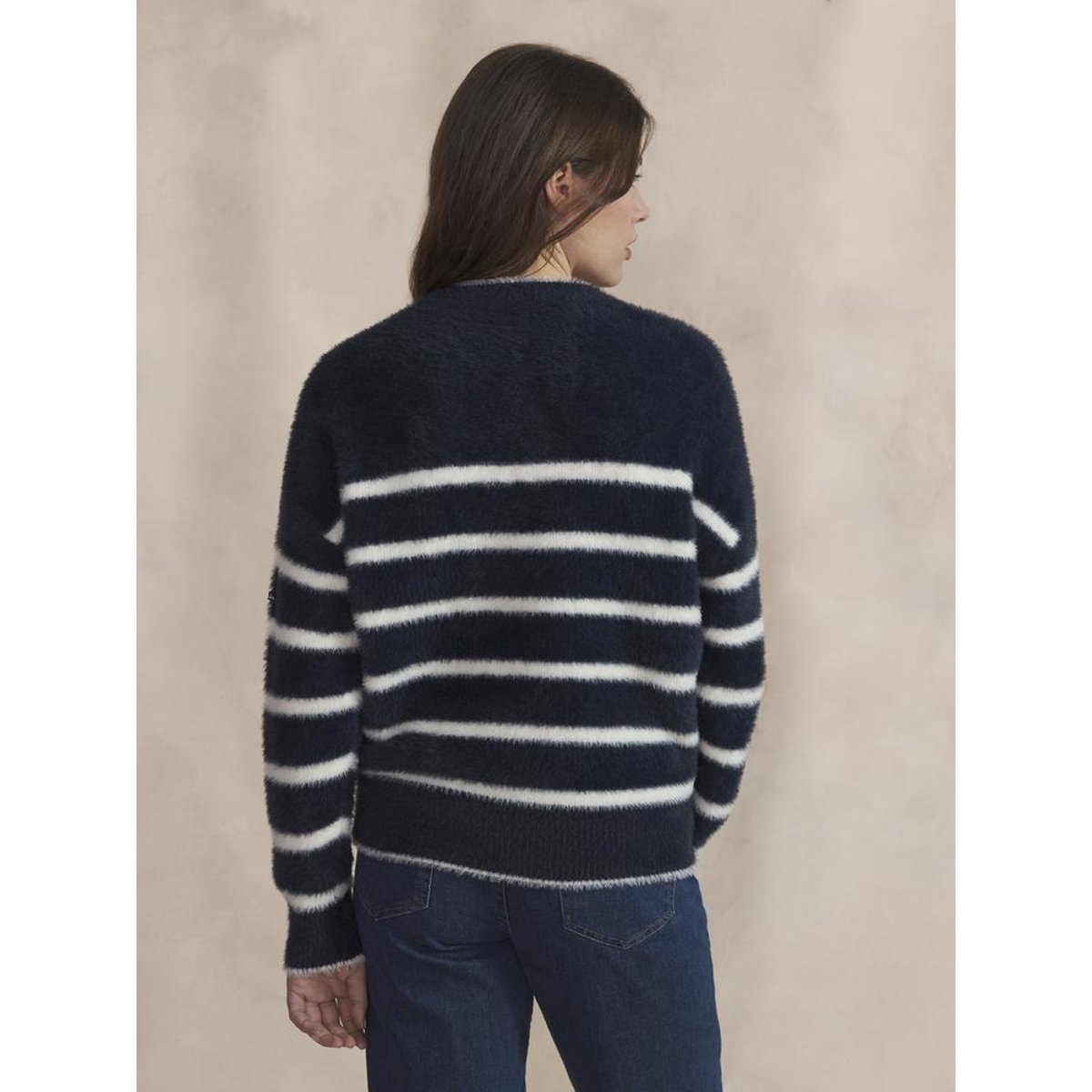 Pull col montant SOLANPUL marine, TBS