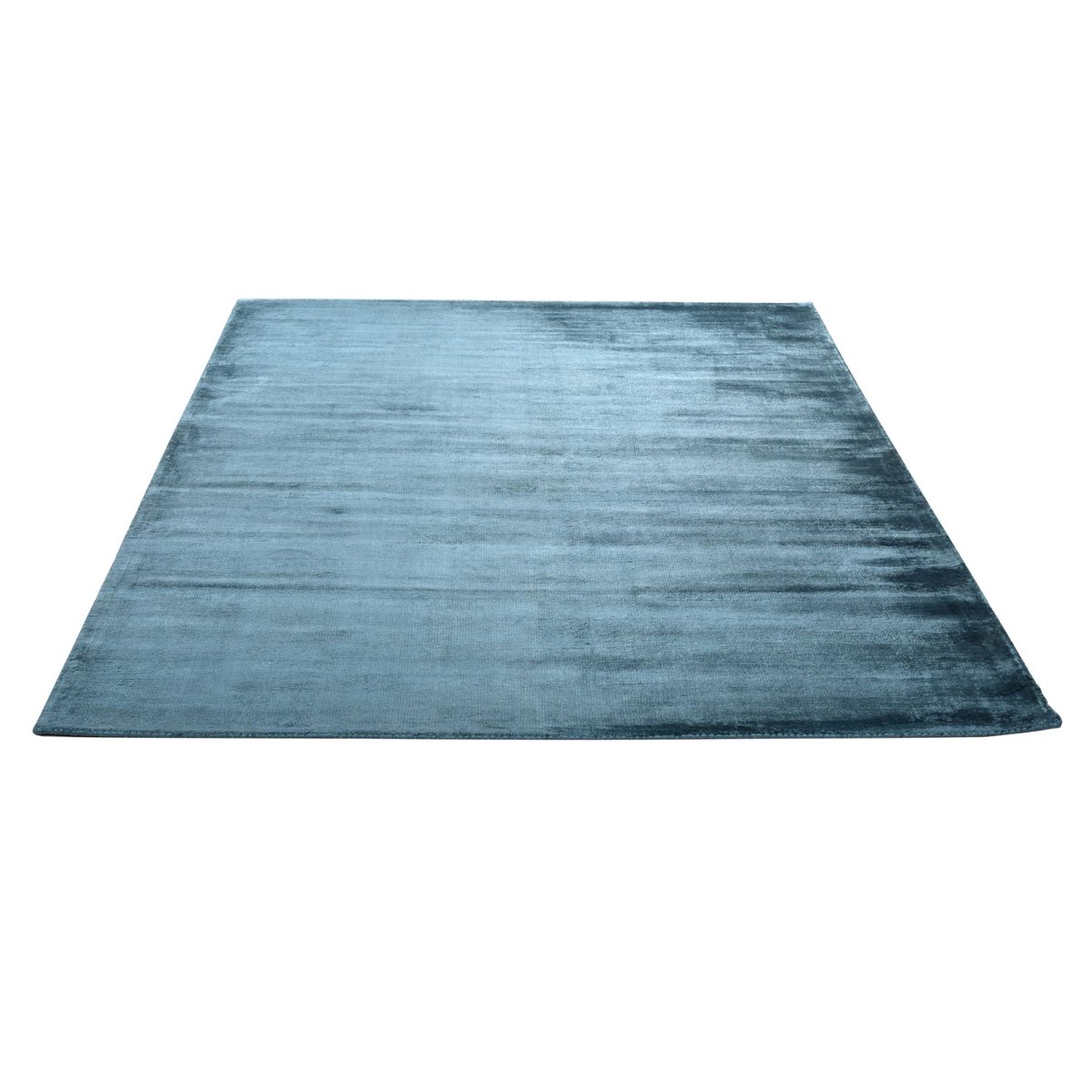 Tapis en viscose tissé main aspect vieilli - SHINE aqua, TOM TAILOR