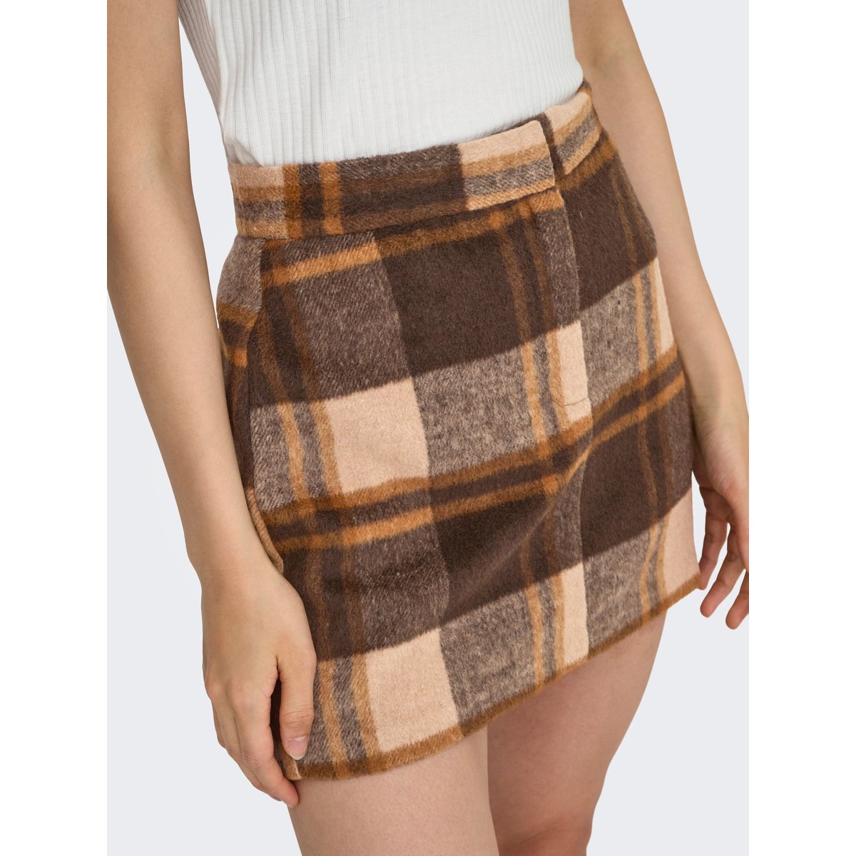 Jupe silver mink, ONLY
