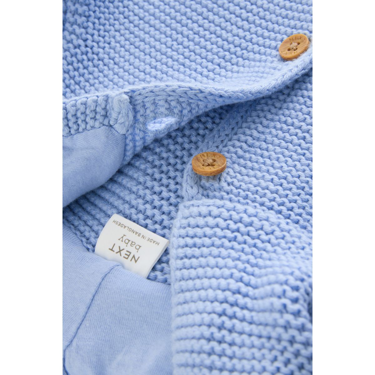 Cardigan en maille bébé bleu, NEXT