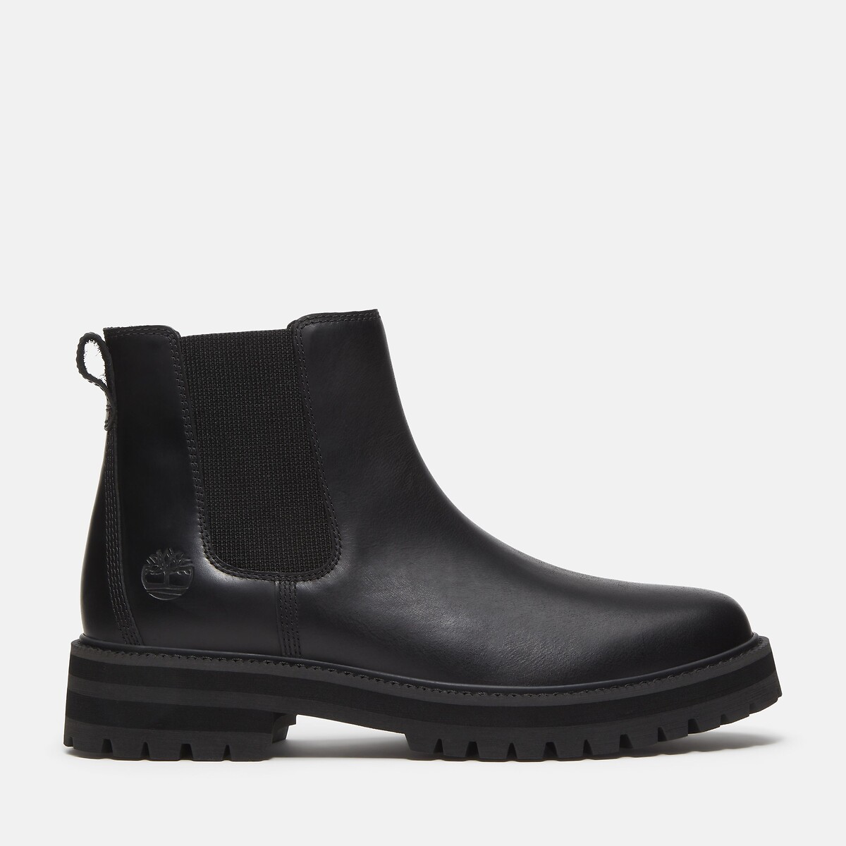 Britton Drive Mid Chelsea Leather Ankle Boots black, TIMBERLAND