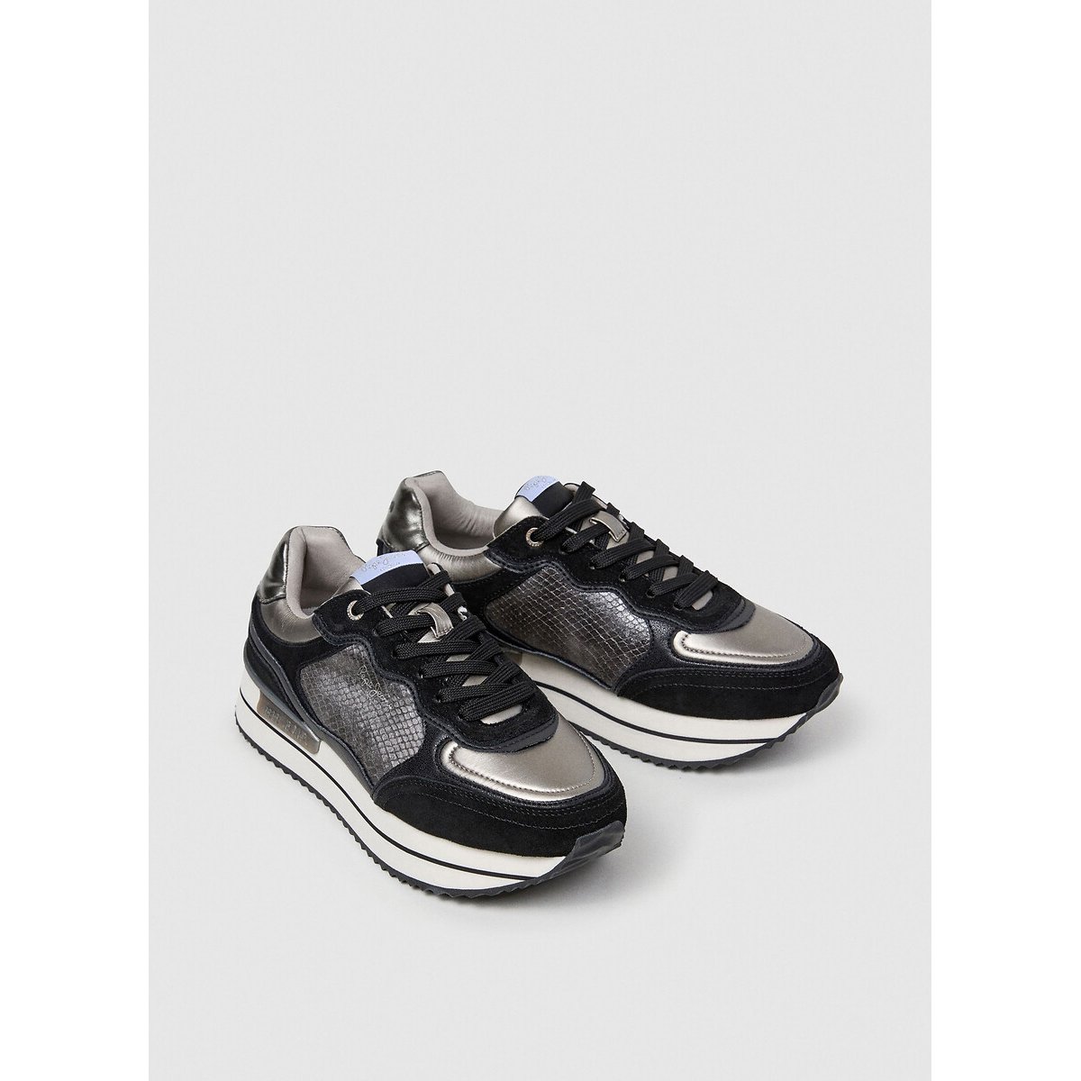 Baskets Rusper Wed noir, PEPE JEANS