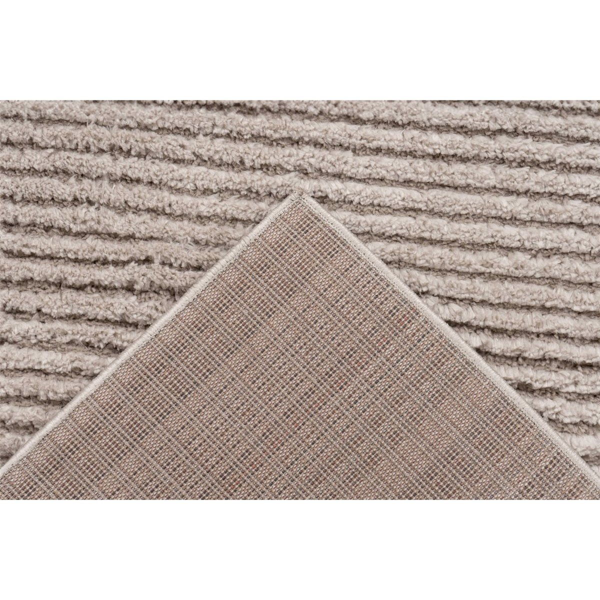 Tapis rectangulaire, Angel beige sable clair strié, ARTE ESPINA