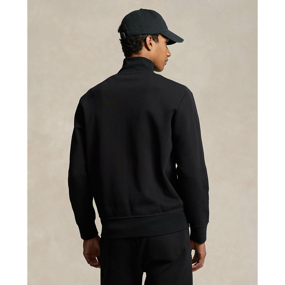 Double Knit Athletics Jacket black, POLO RALPH LAUREN