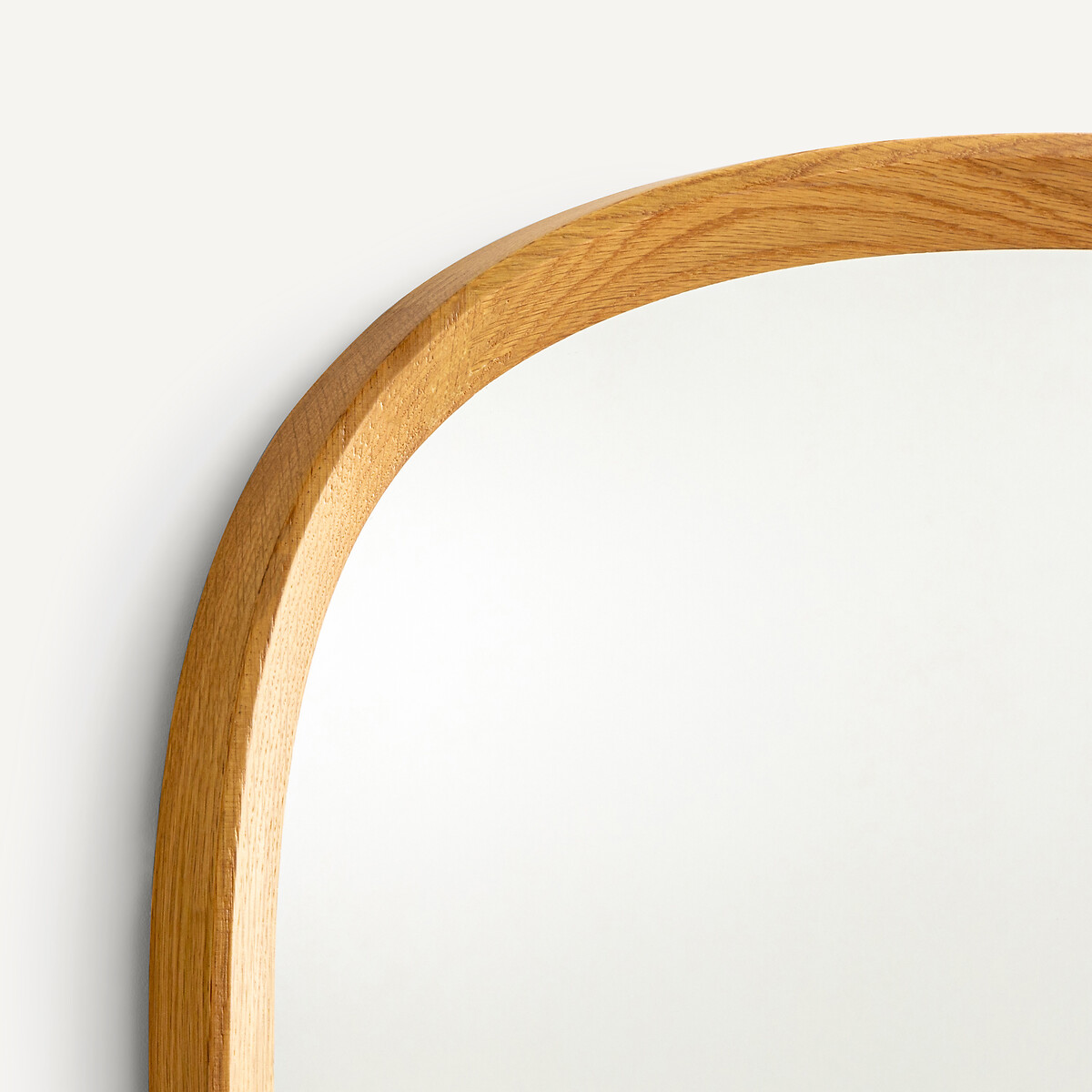Orion H60cm Solid Oak Organically Shaped Mirror natural, AM.PM