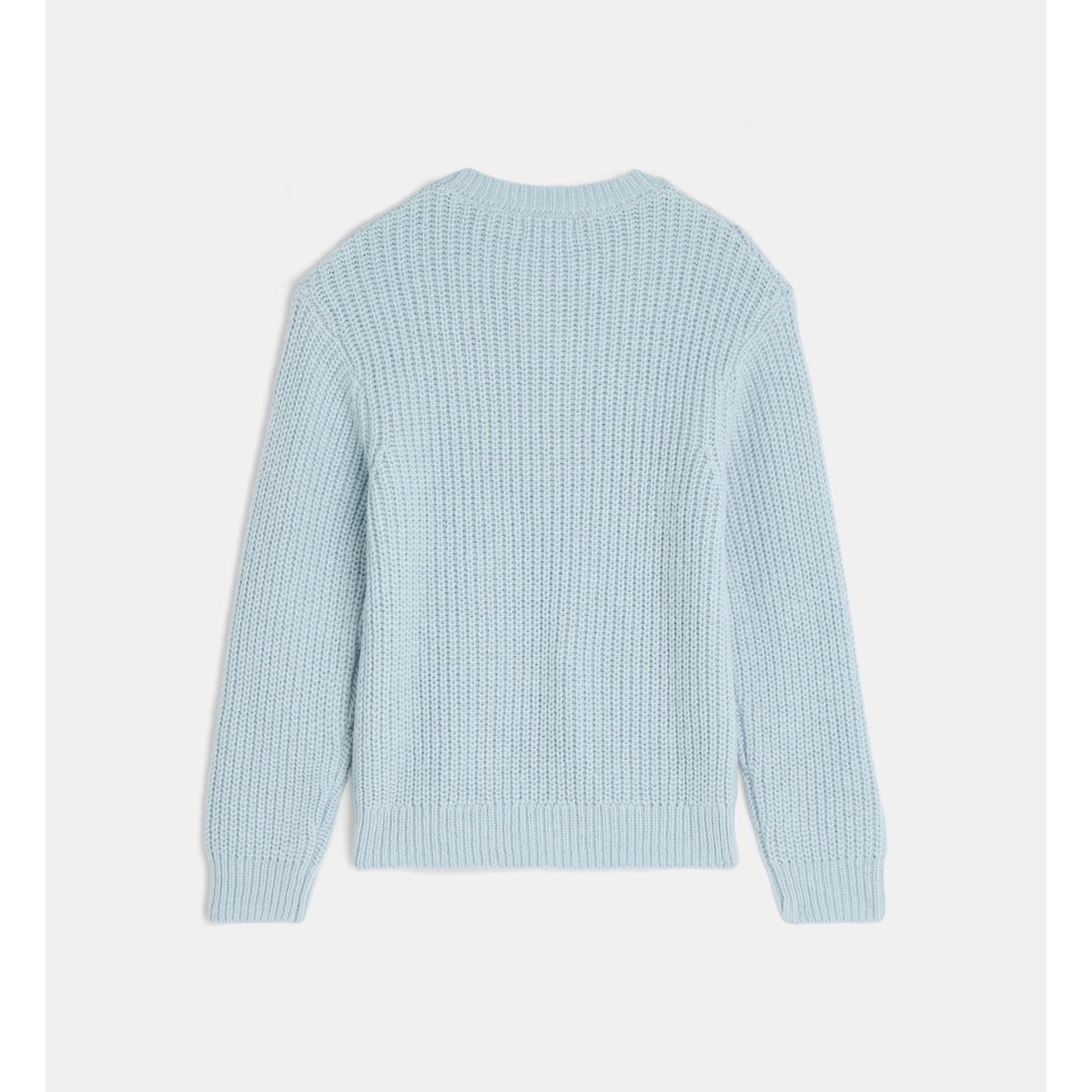 Pull tamalaga fleurs brodées coton mélangé bleu, CADET ROUSSELLE