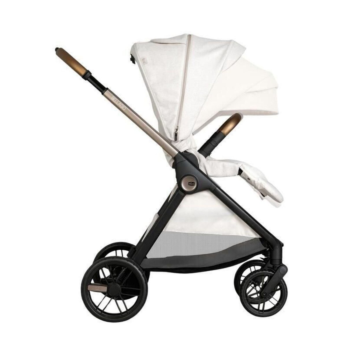 Poussette duo Bellagio 2 + siège auto First Seat Recline i-Size blanc, CHICCO