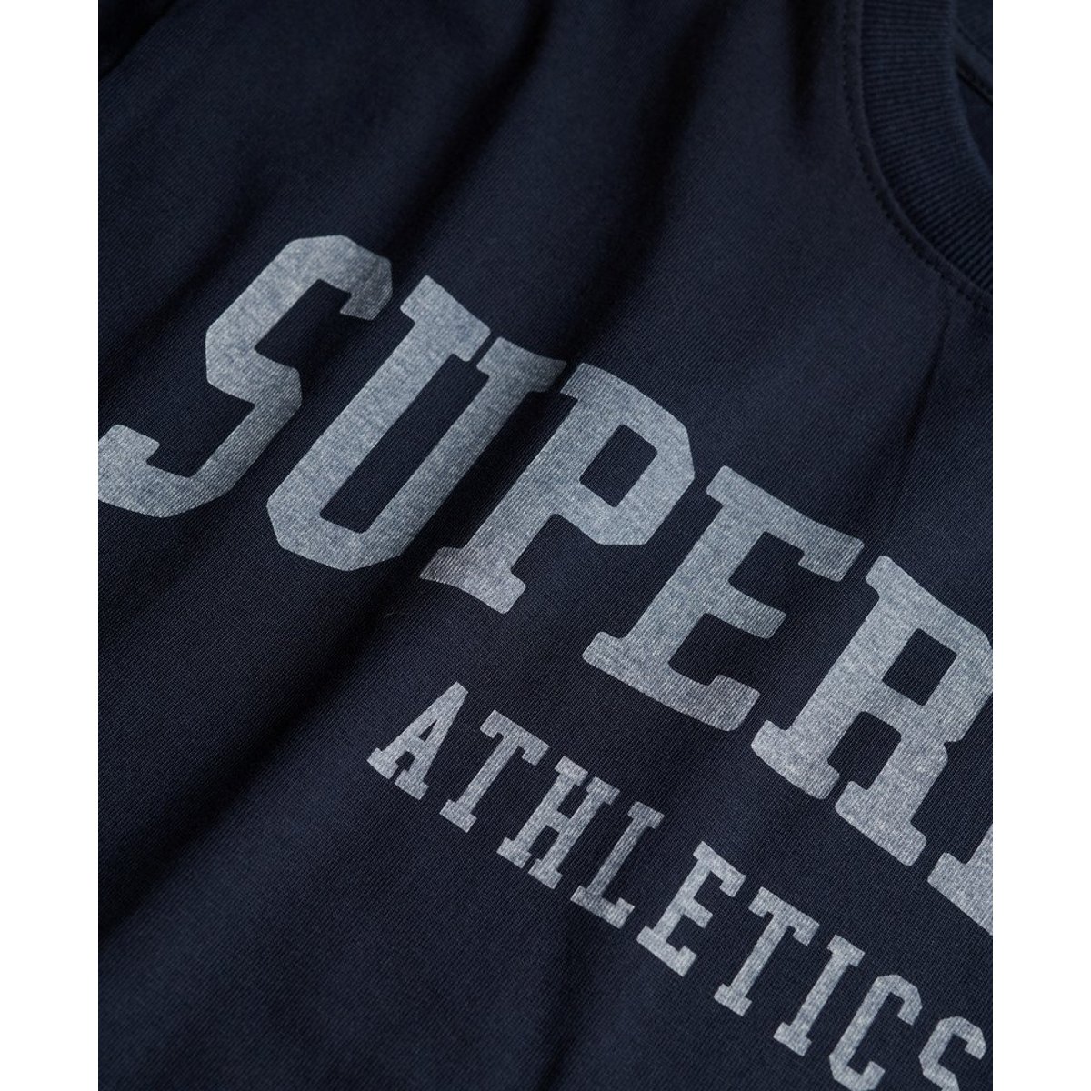 T-shirt oversize Athletic Essentials bleu marine éclipse, SUPERDRY