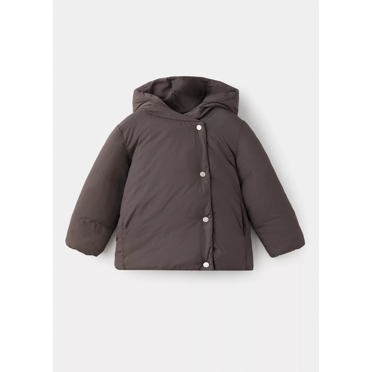 Anorak à capuche chocolat, MANGO BABY