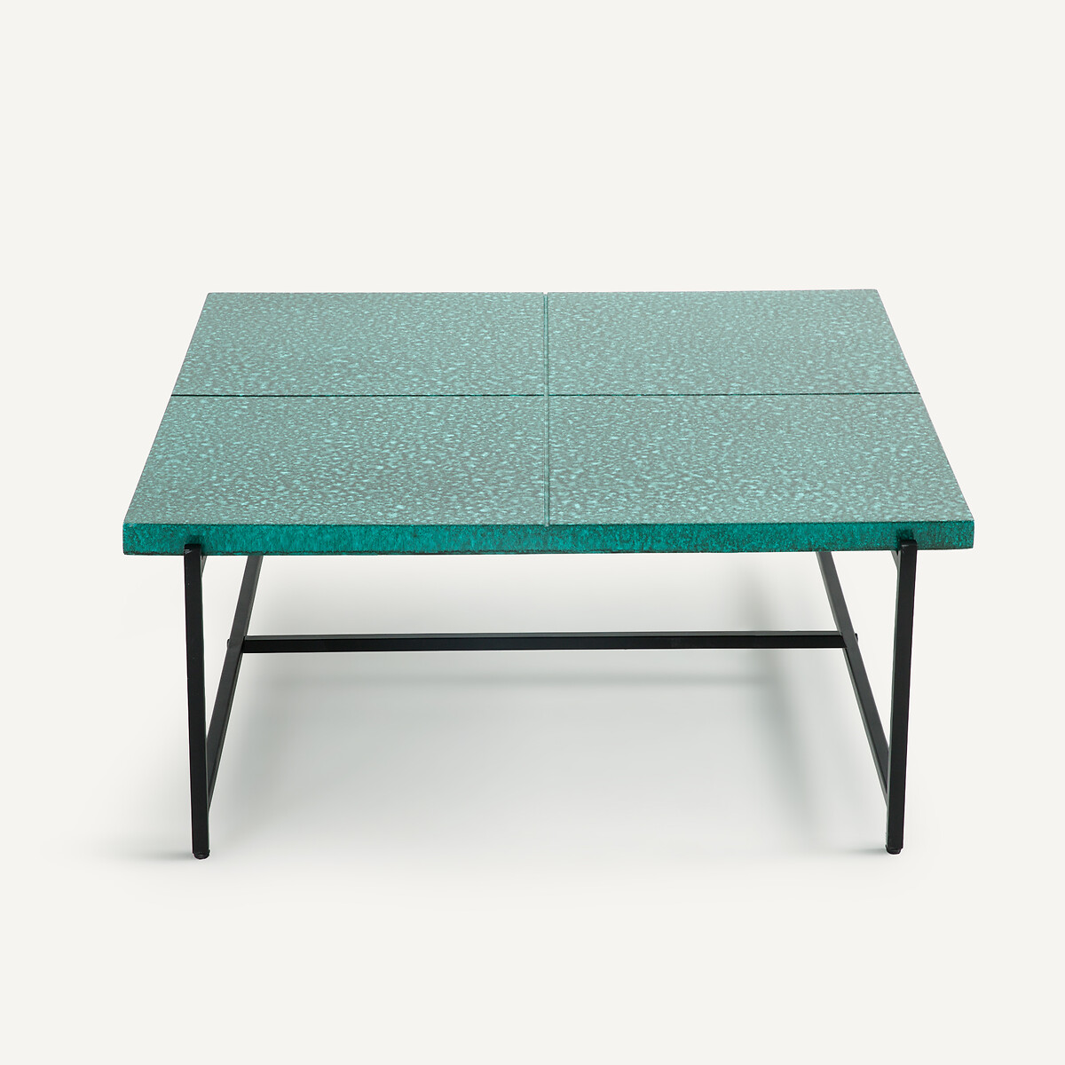 Polystone lage tuintafel Aelio teal groen, AM.PM