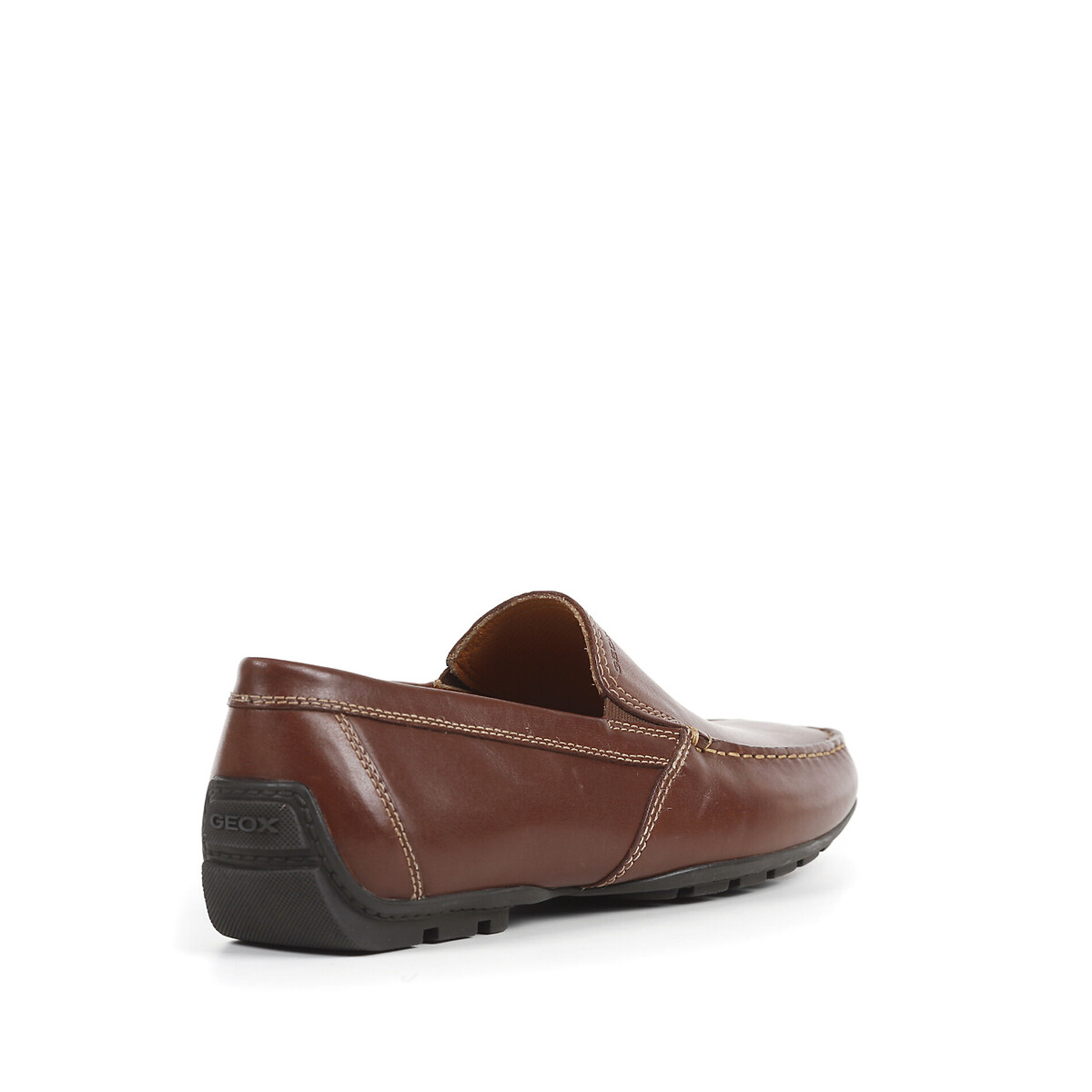 Mocassins cuir Moner tan, GEOX