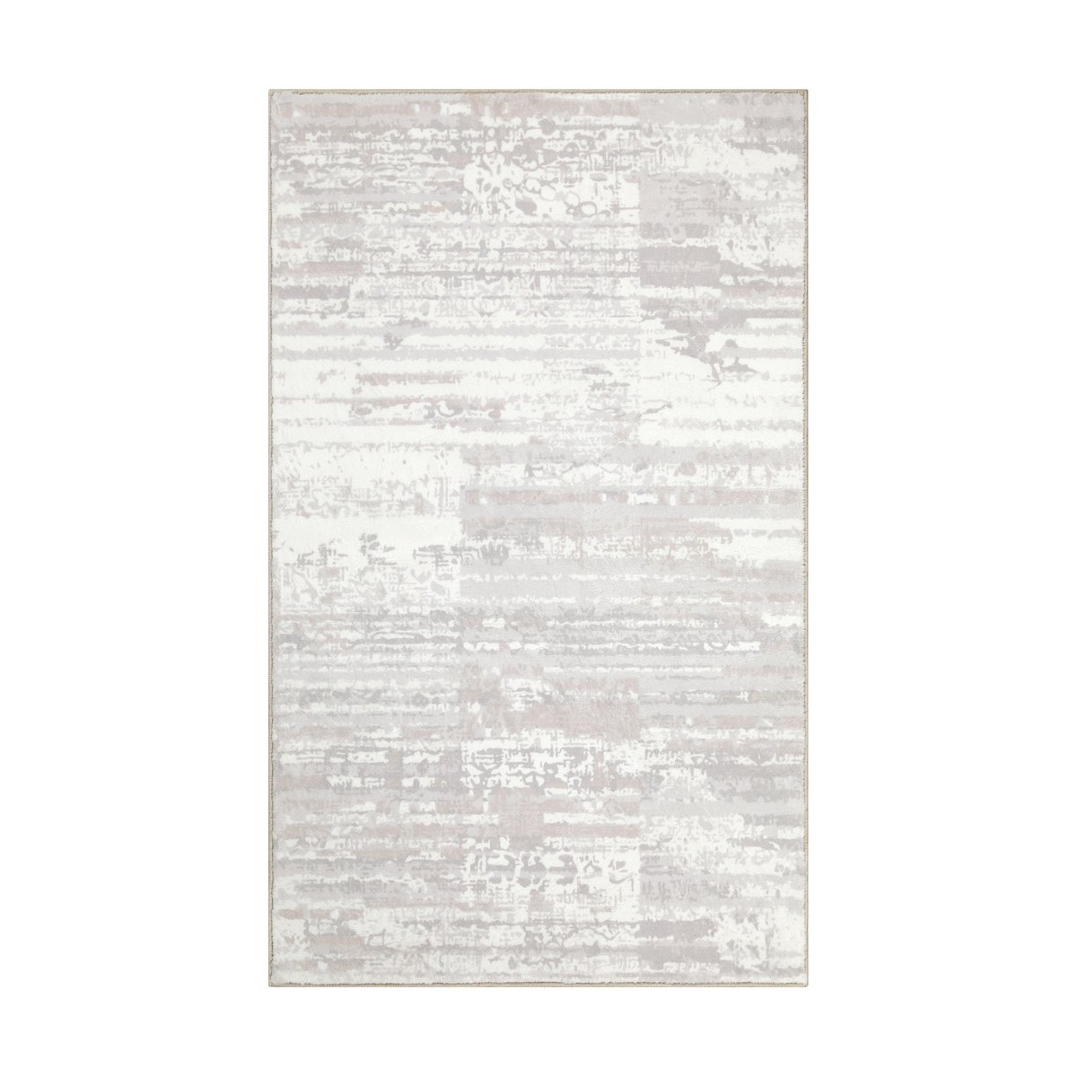 Tapis de Bain Motif Texturé Chic ,  Mauri greige, WECON HOME