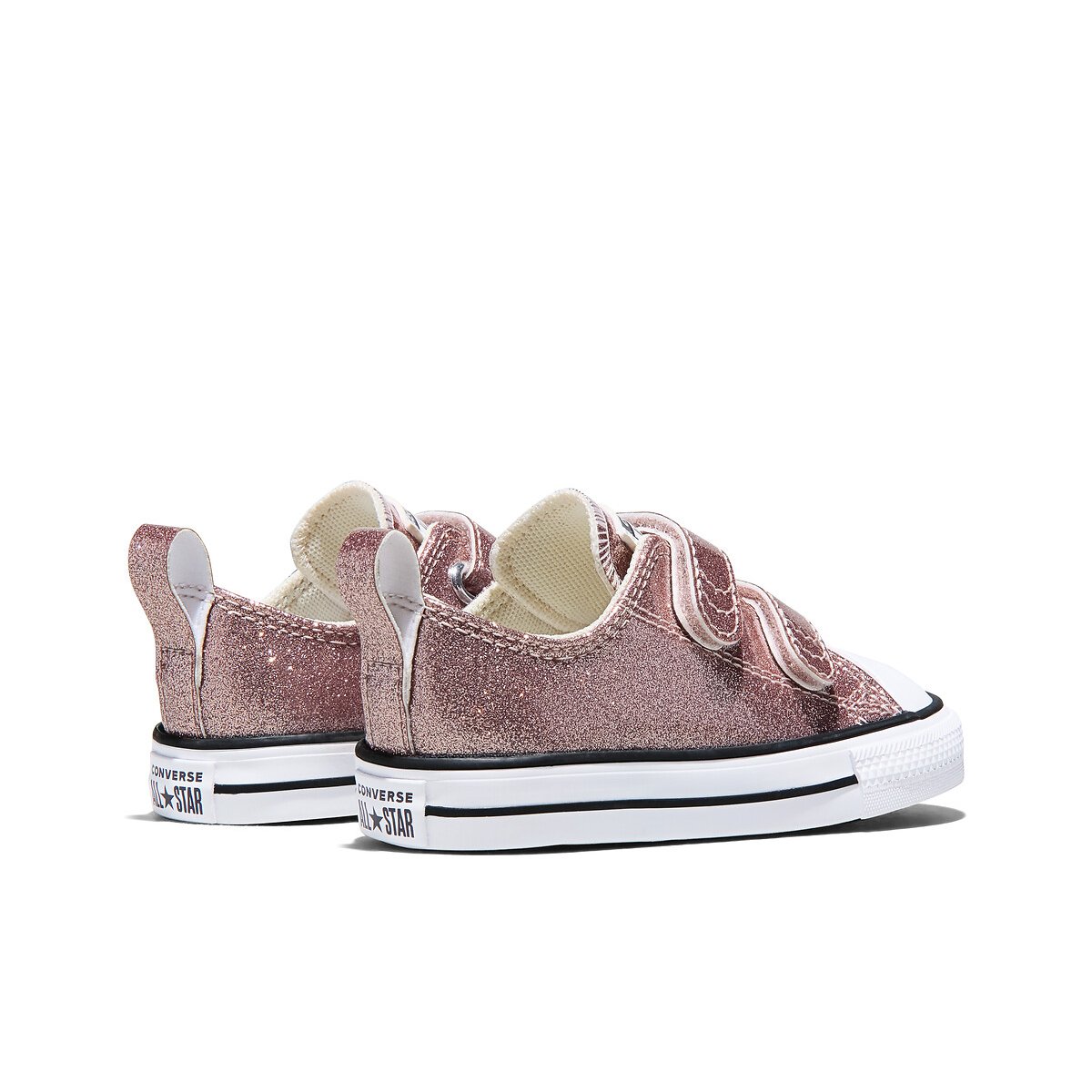 Baskets CHUCK TAYLOR ALL STAR 2V OX SHINY SHINE parme métallisé, CONVERSE
