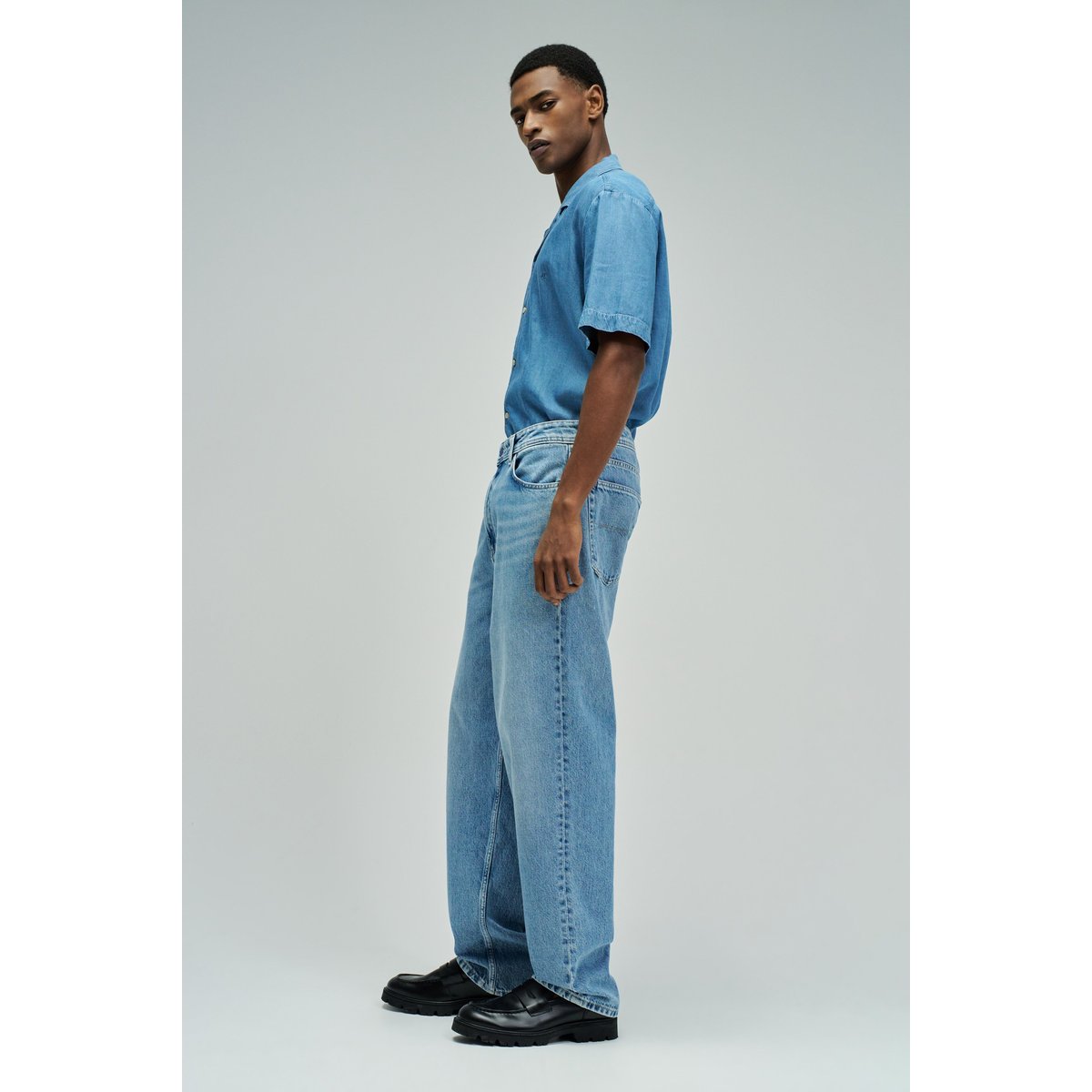 JEAN LOOSE FIT bleu denim, SALSA JEANS