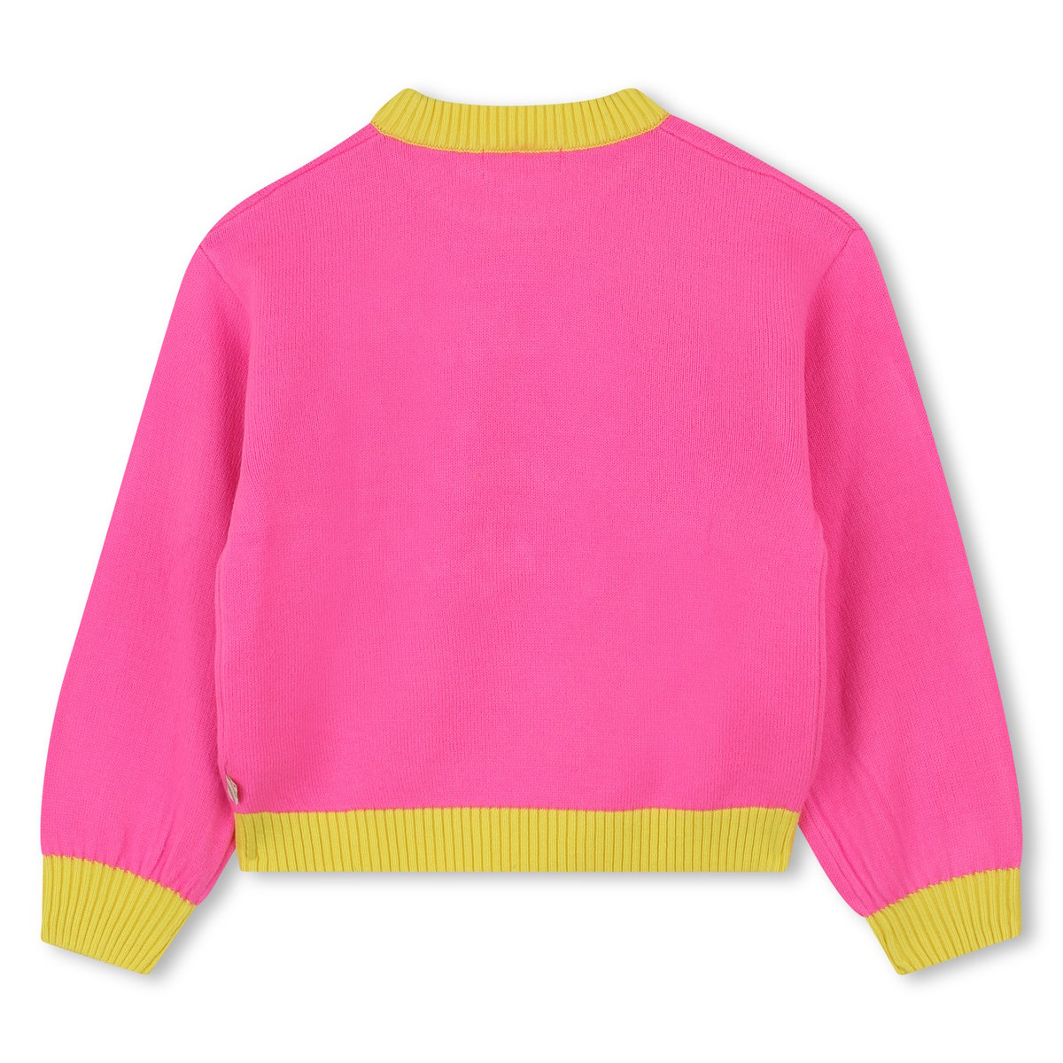 Pull tricoté fin rose flash, BILLIEBLUSH