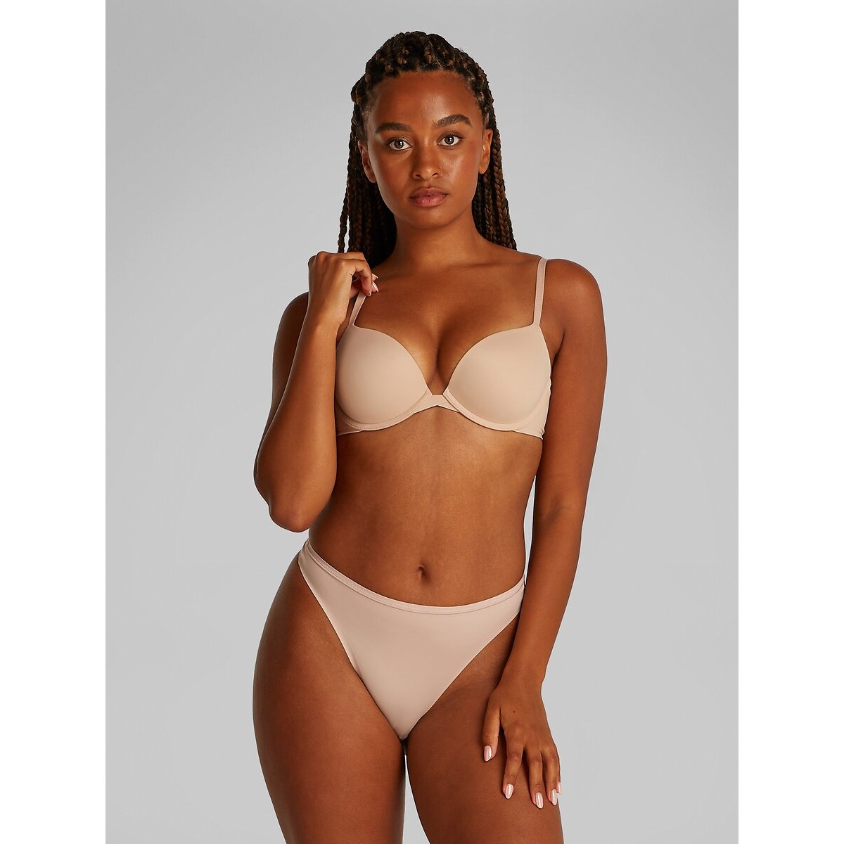 String Perfectly Fit beige   , CALVIN KLEIN UNDERWEAR