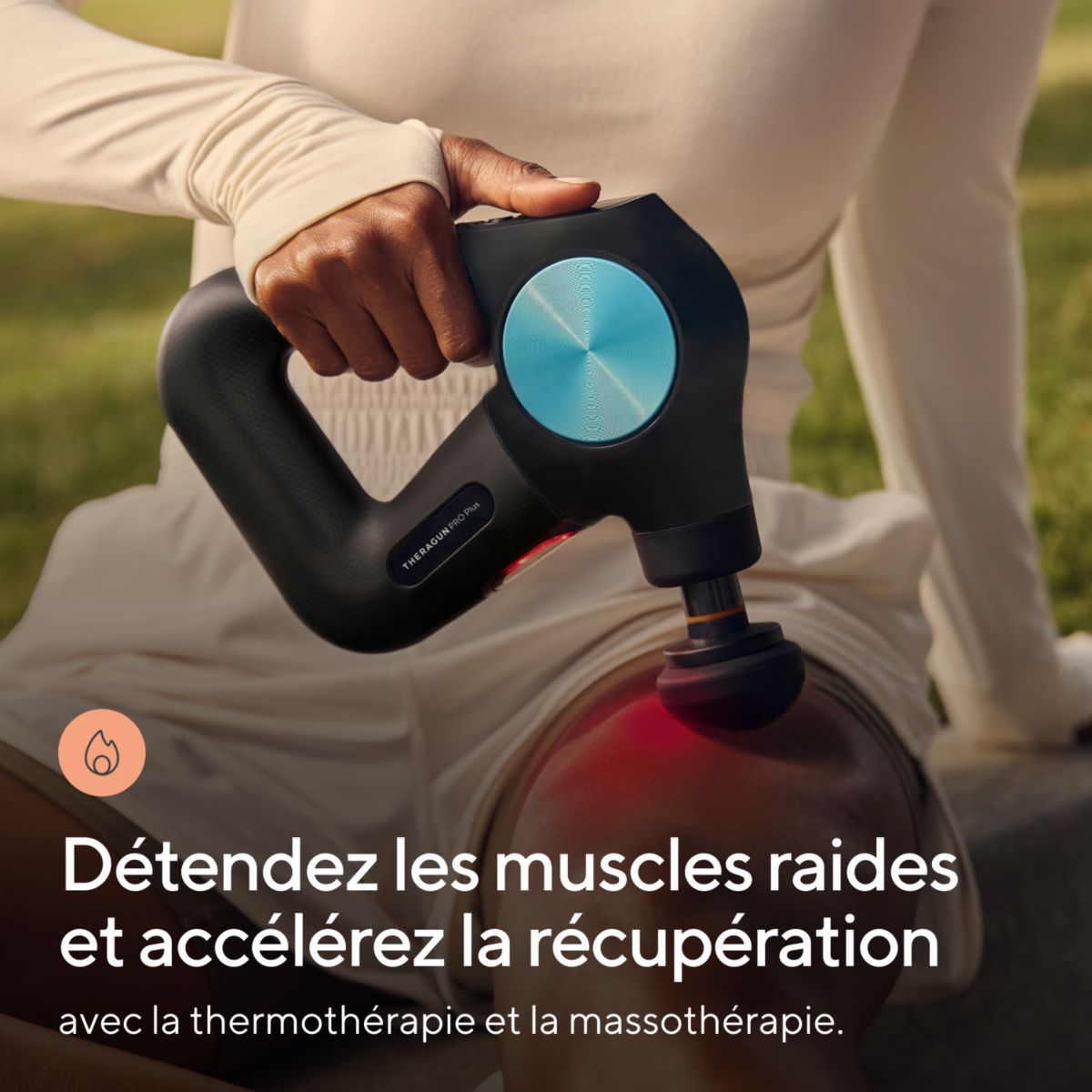 Pistolet de massage Theragun Pro+ couleur unique, THERAGUN