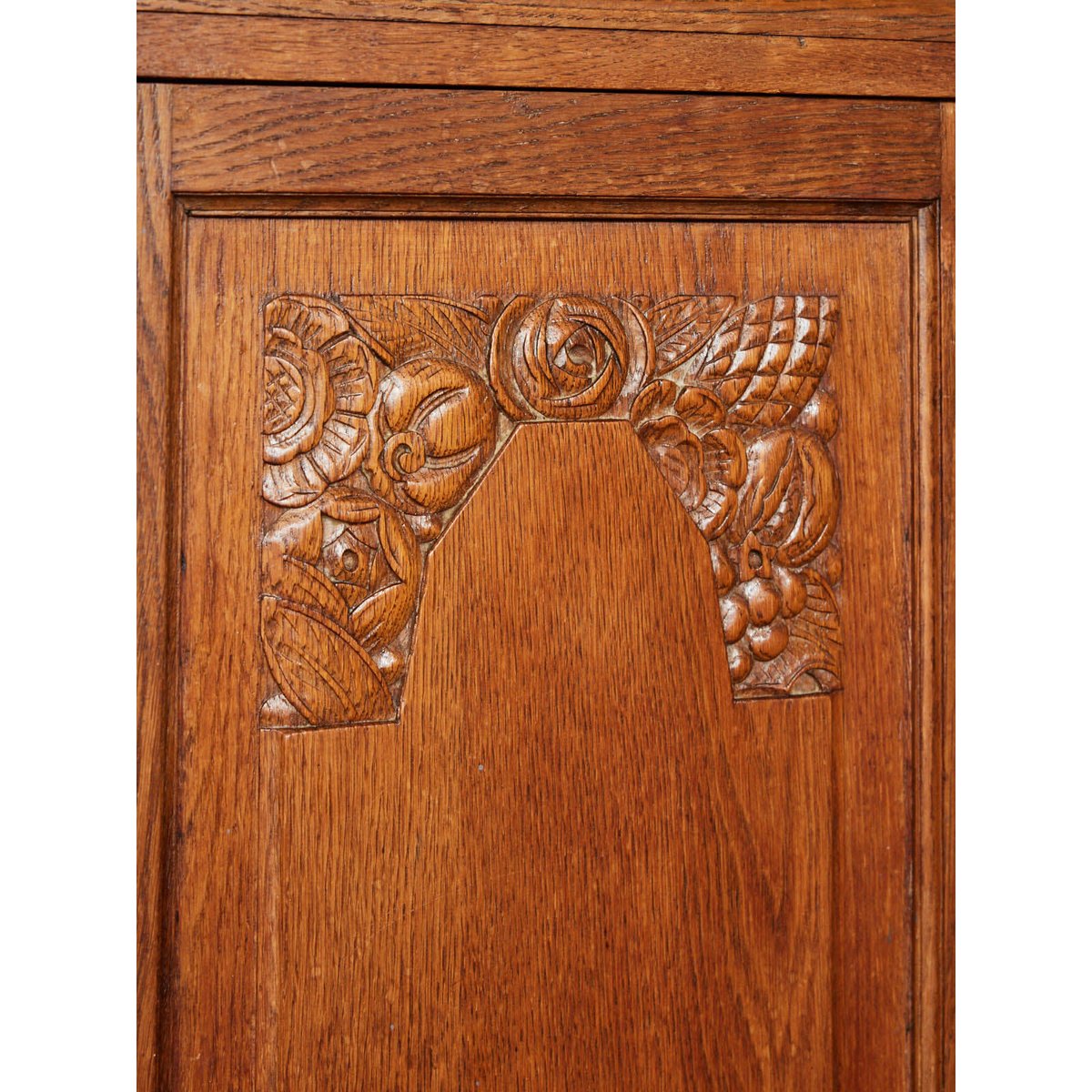 Grand buffet Art déco en bois Gilbert N°1718 - Bon état bois clair, DEBONGOUT