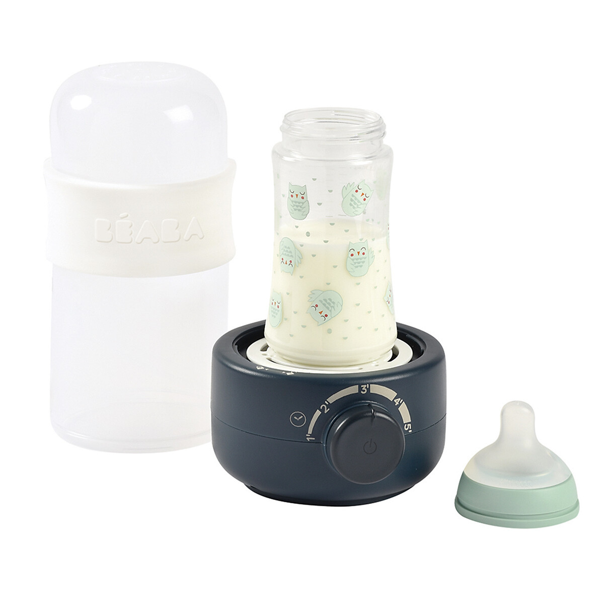 Chauffe biberons vapeur Baby Milk Second bleu, BEABA