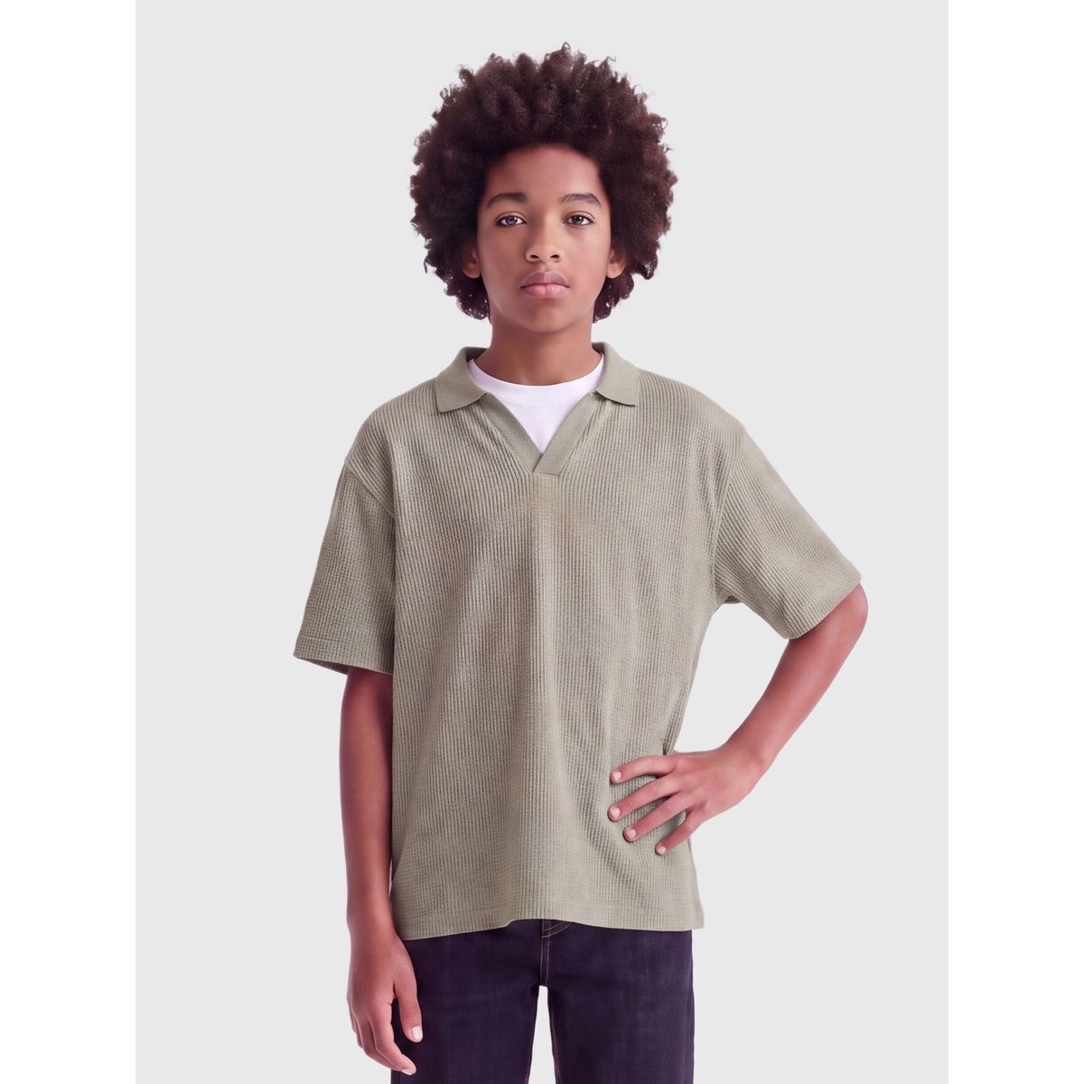 T-Shirt seagrass, ONLY & SONS JUNIOR