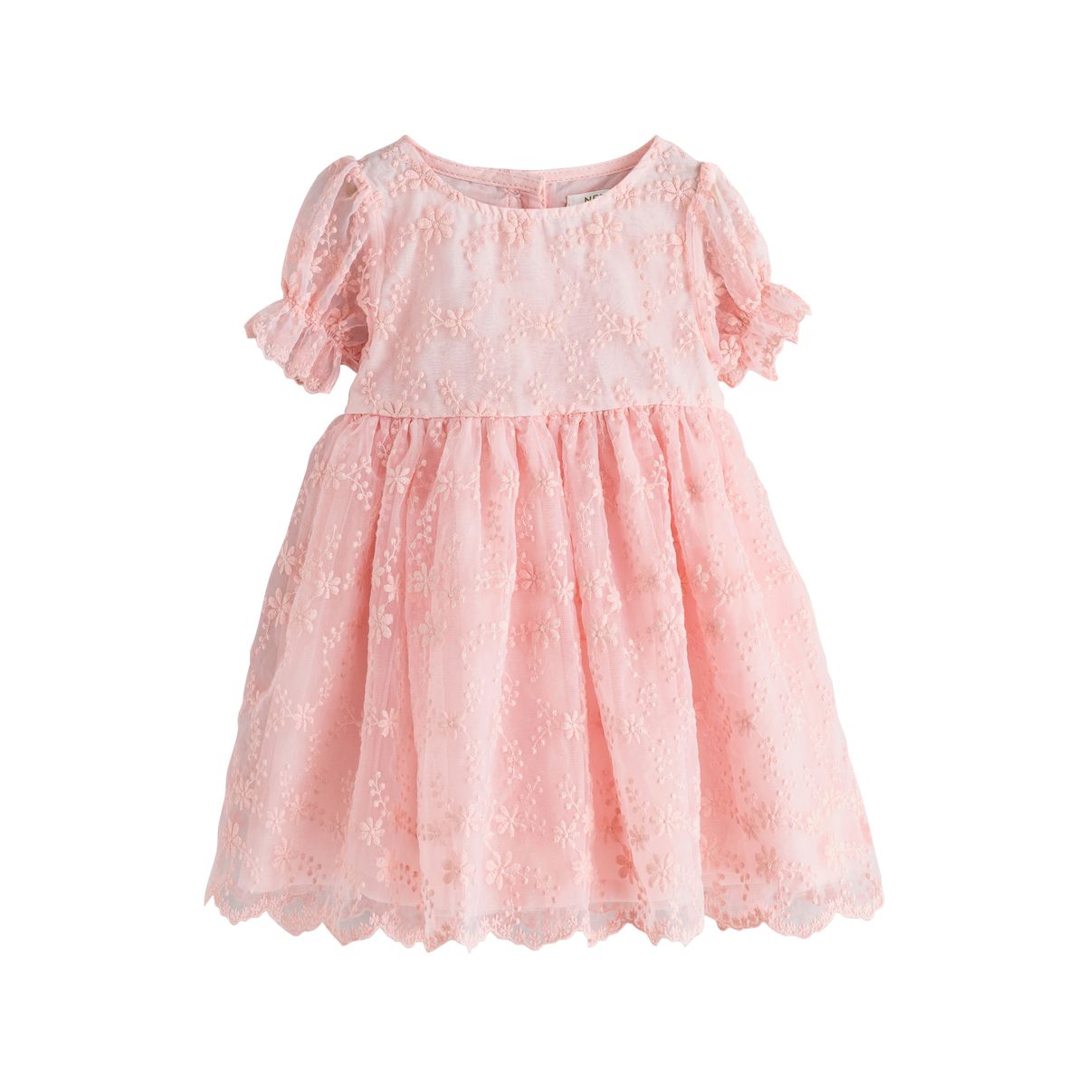 Robe de bal brodée rose pastel, NEXT