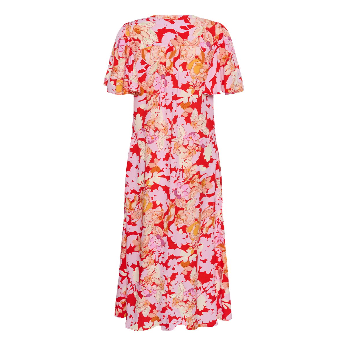 Dress rouge/rose flower, CULTURE
