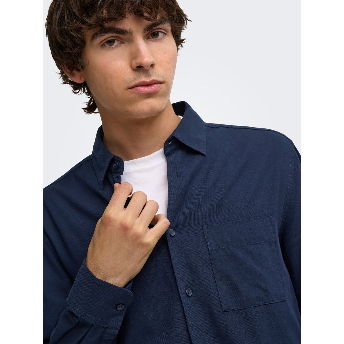 Chemise black iris 1, ONLY & SONS