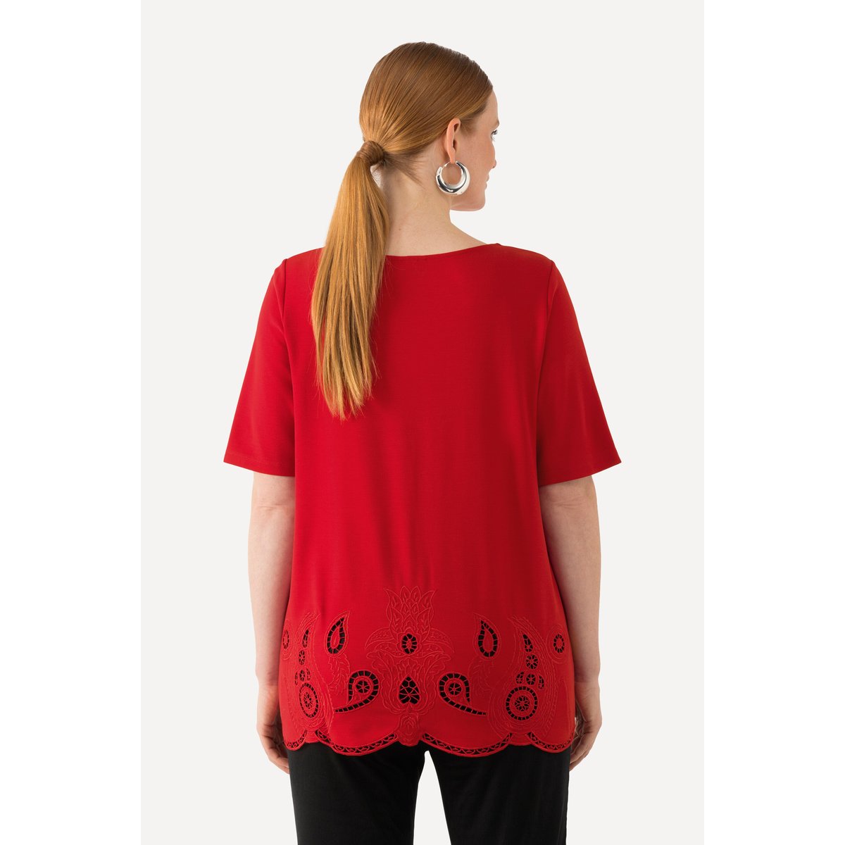 T-shirt à col rond et manches courtes salsa, ULLA POPKEN